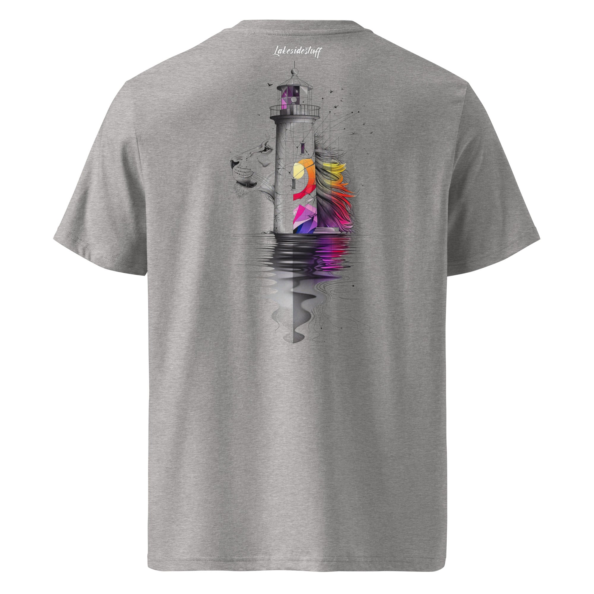 T-Shirt - Backprint - Lighthouse and Lion