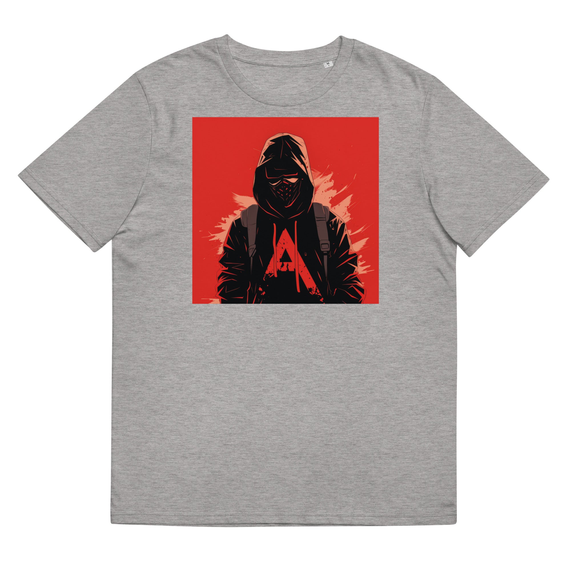 T-Shirt - Frontprint - Man in Hoodie - Anarchy