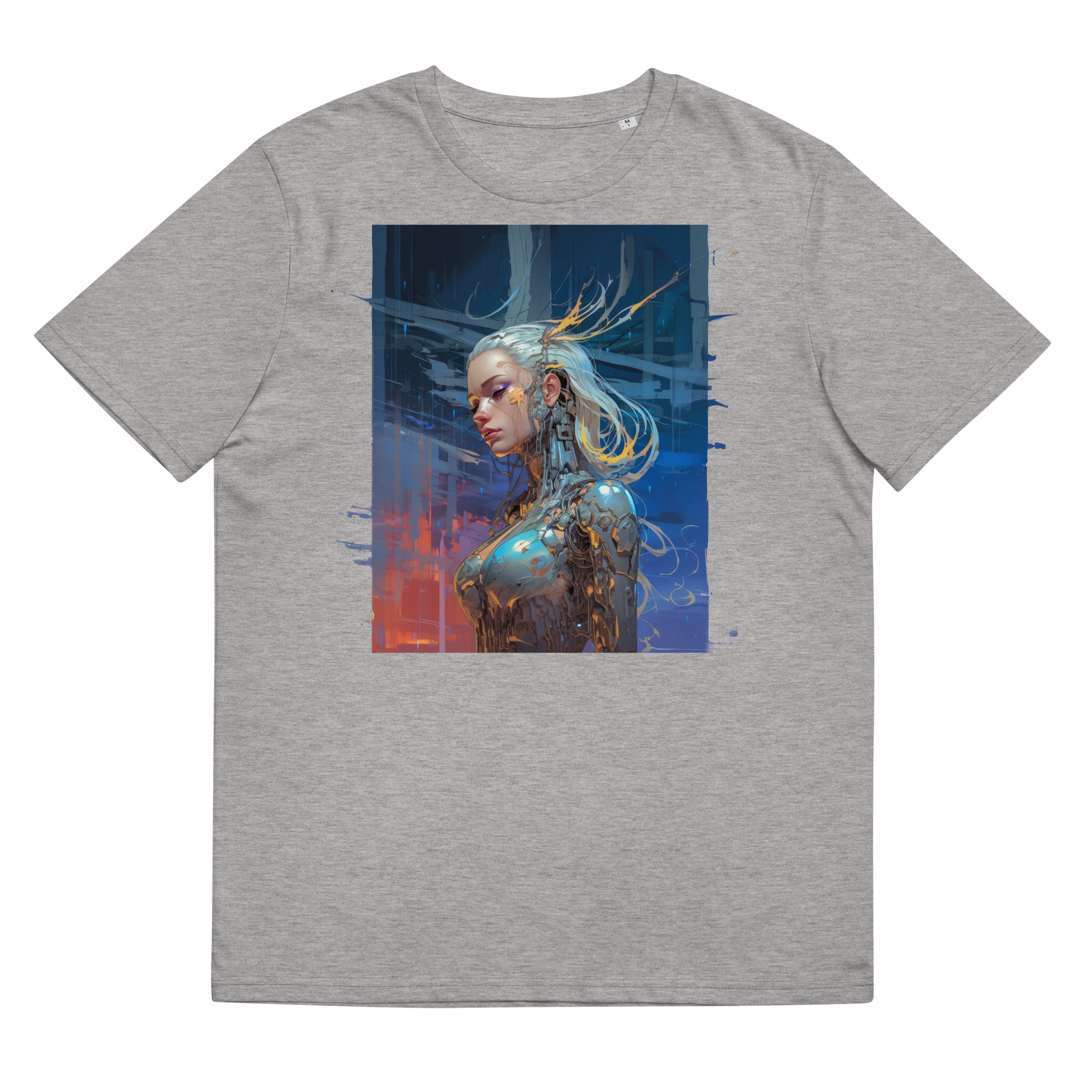 T-shirt - front print - Cyberpunk Lady