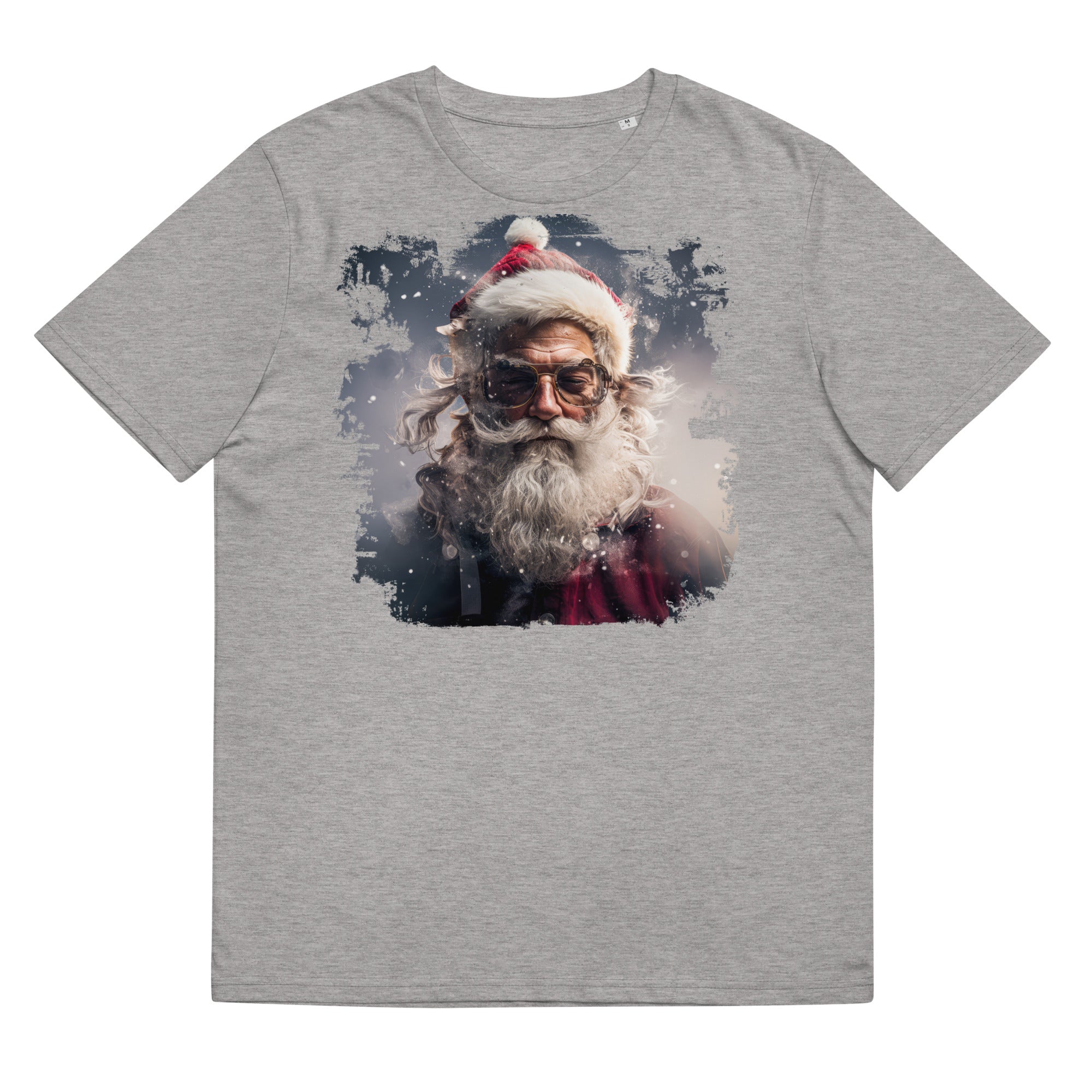 T-Shirt - Frontprint - Santa Clause stays cool