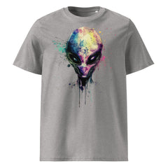 T-Shirt - Frontprint - Alien Head Colors