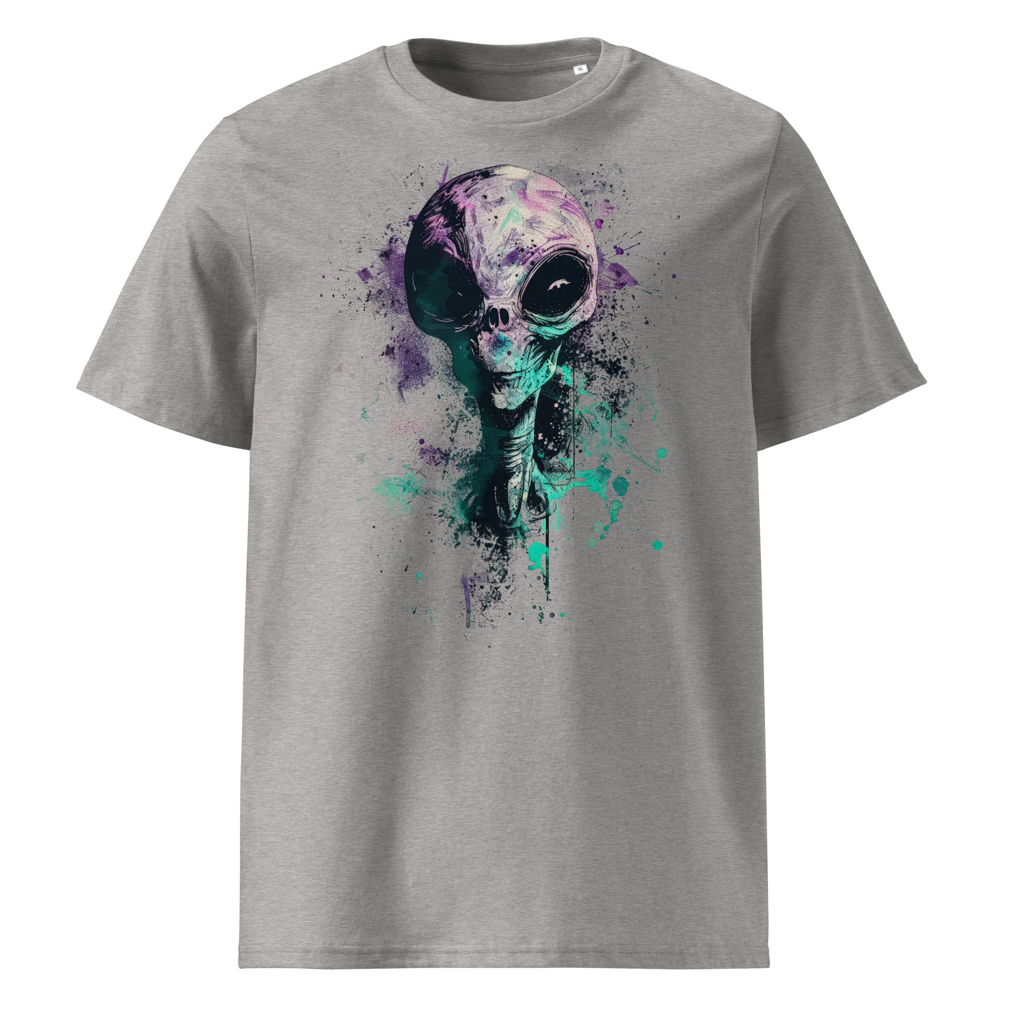 T-Shirt - Frontprint - Alien Head friendly