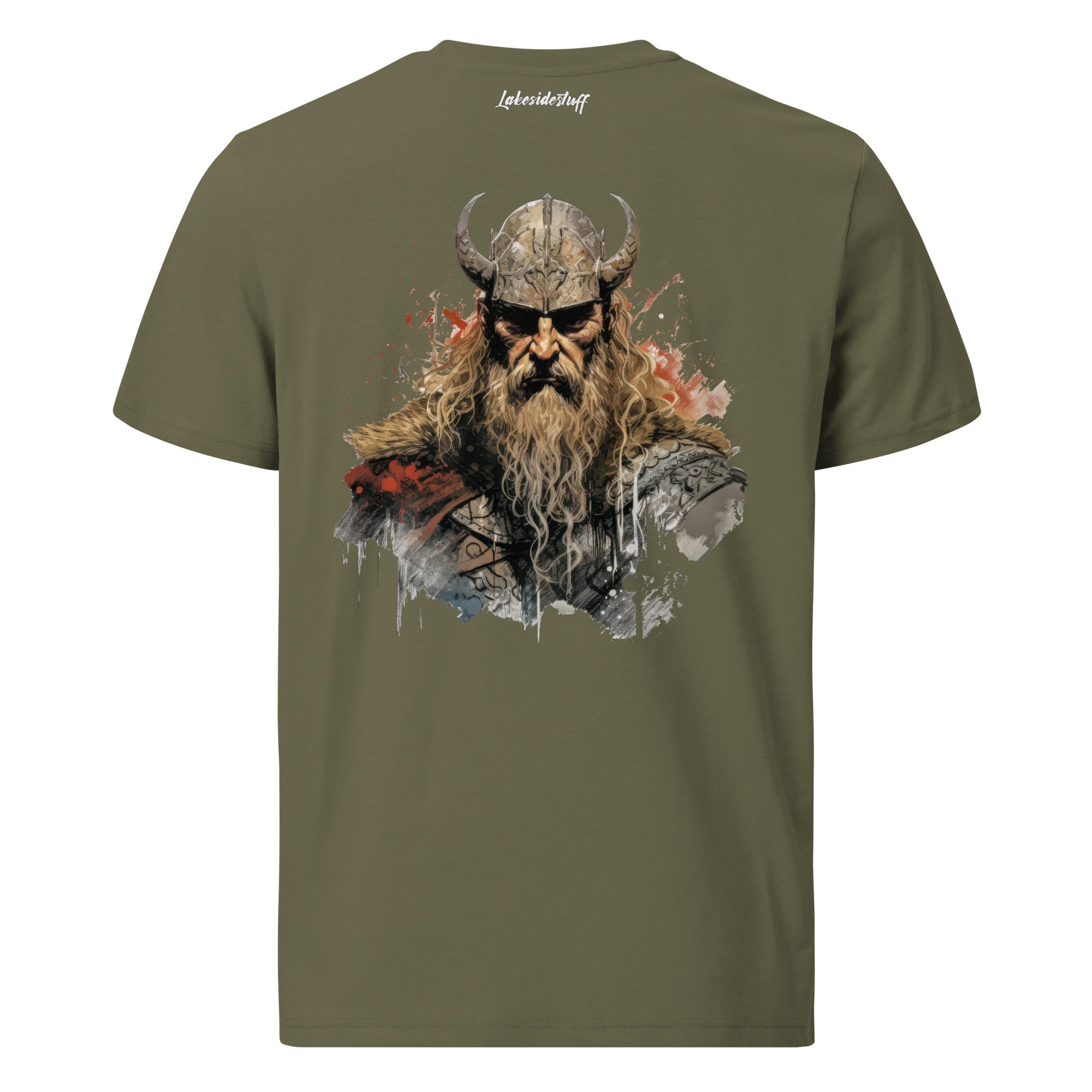 T-Shirt - Backprint - Wikinger Krieger