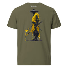 T-Shirt - Backprint - Yellow Samurai