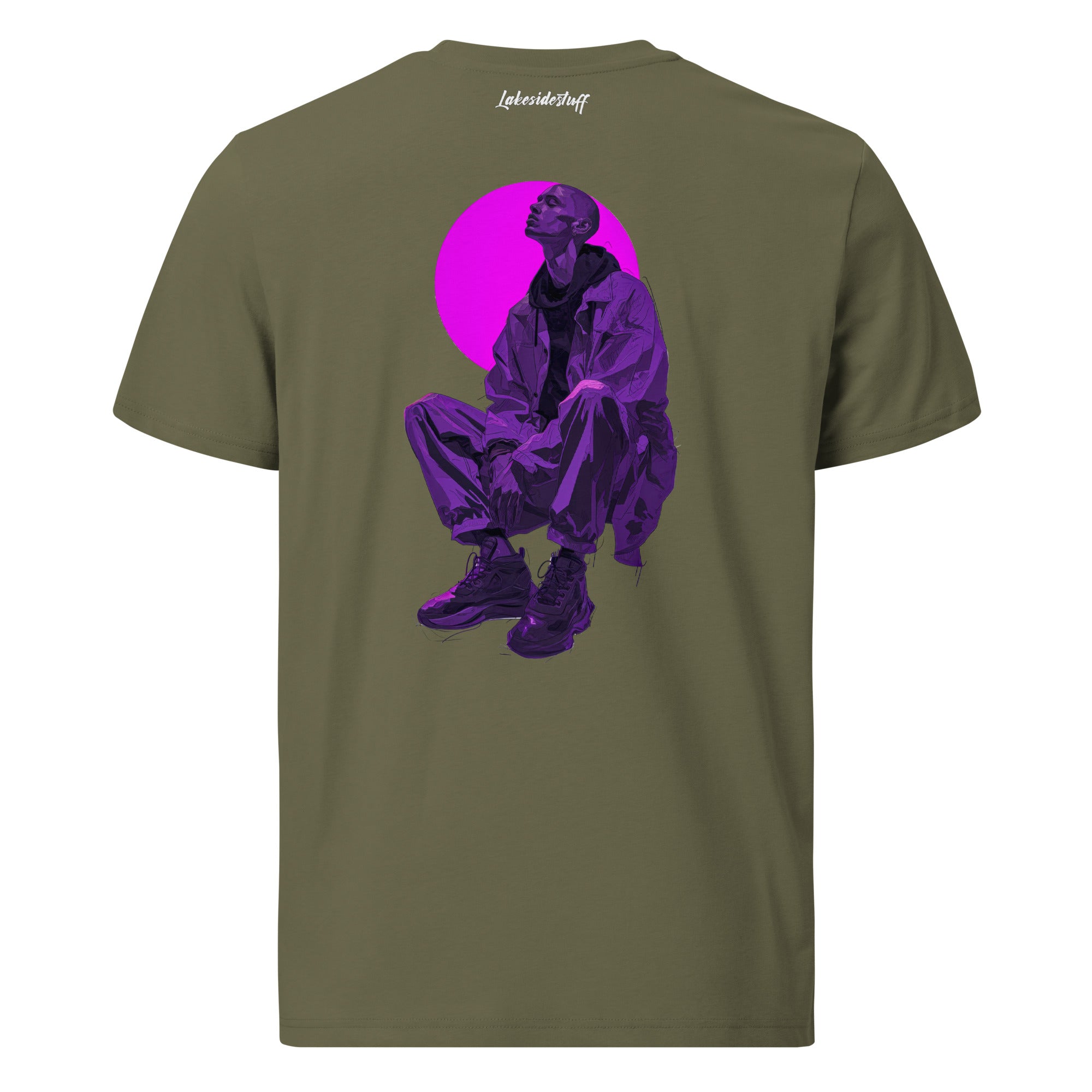 T-Shirt - Backprint - Purple Dreams