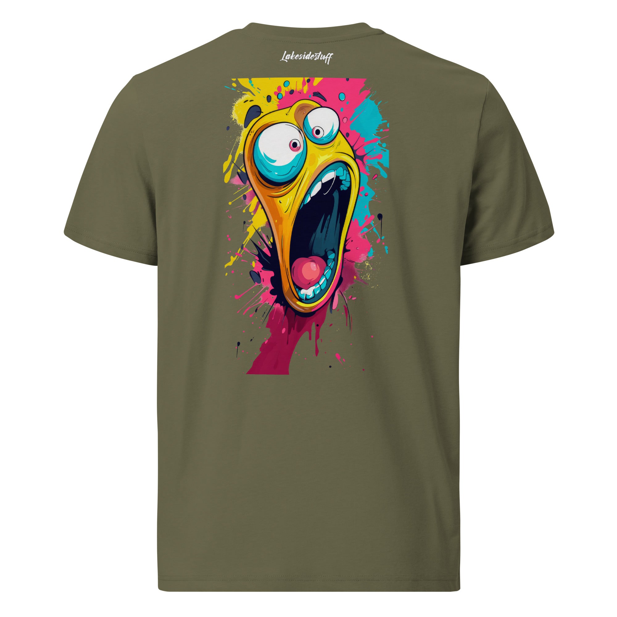 T-Shirt - Backprint - Screaming face