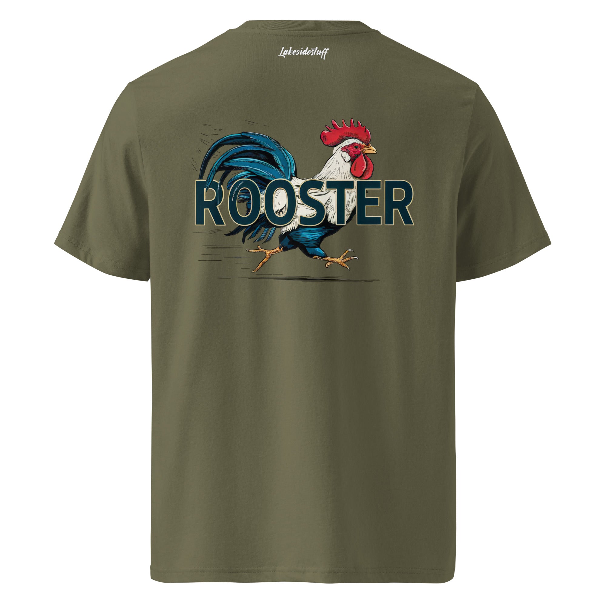 T-Shirt - Backprint - Rooster