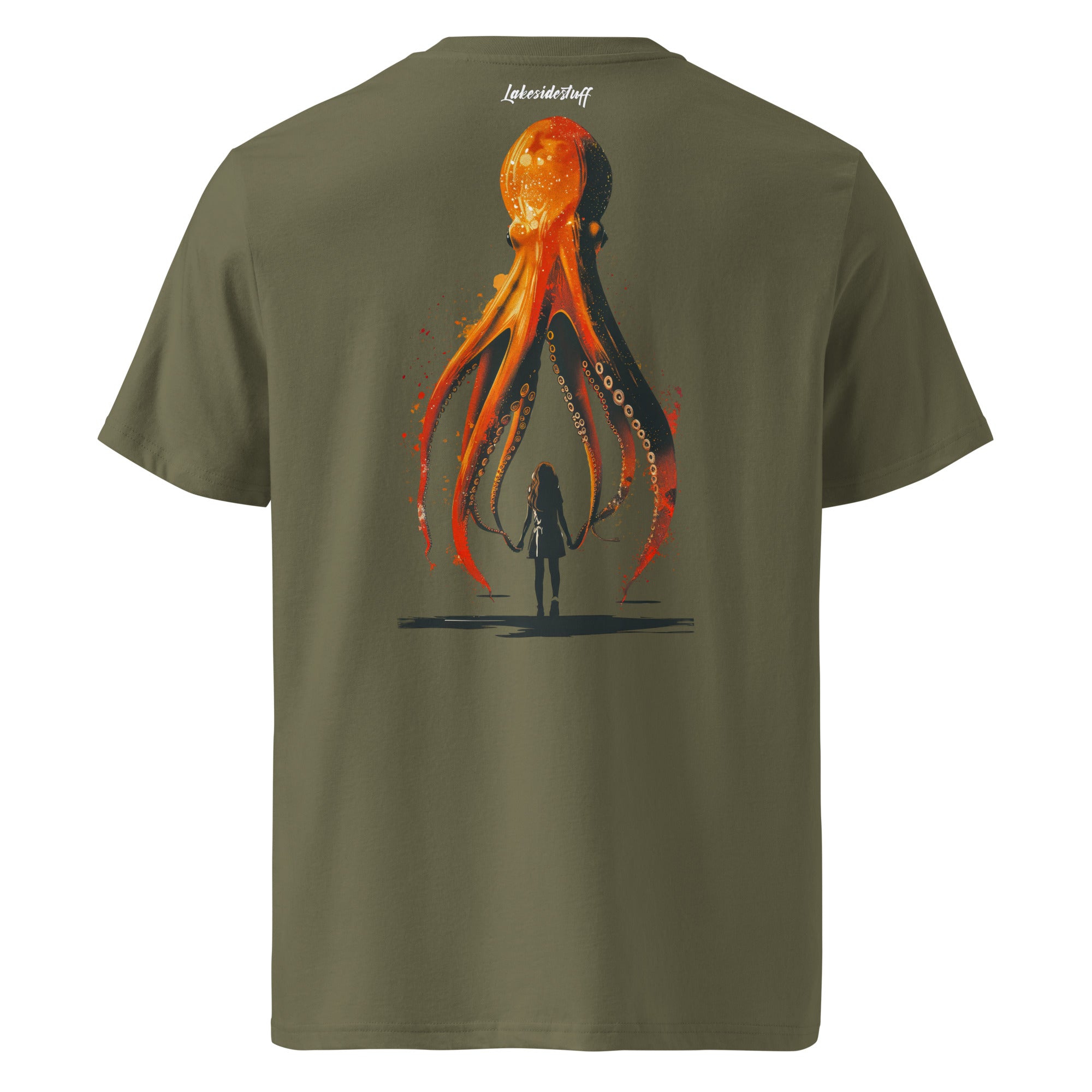 T-Shirt - Backprint - Kraken girl