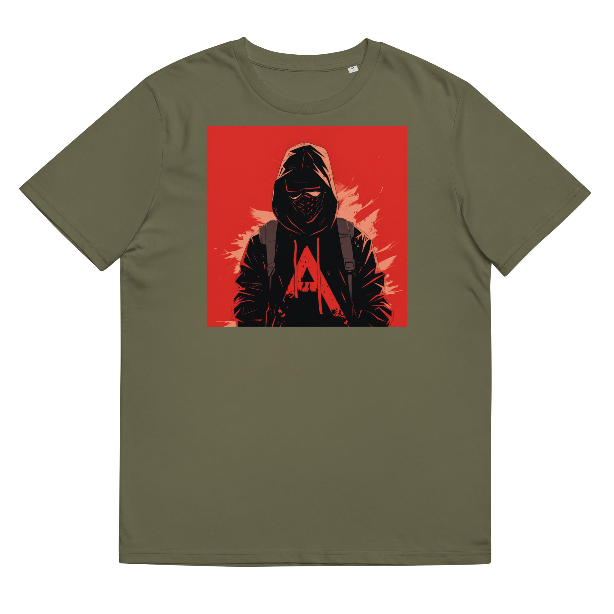 T-Shirt - Frontprint - Man in Hoodie - Anarchy