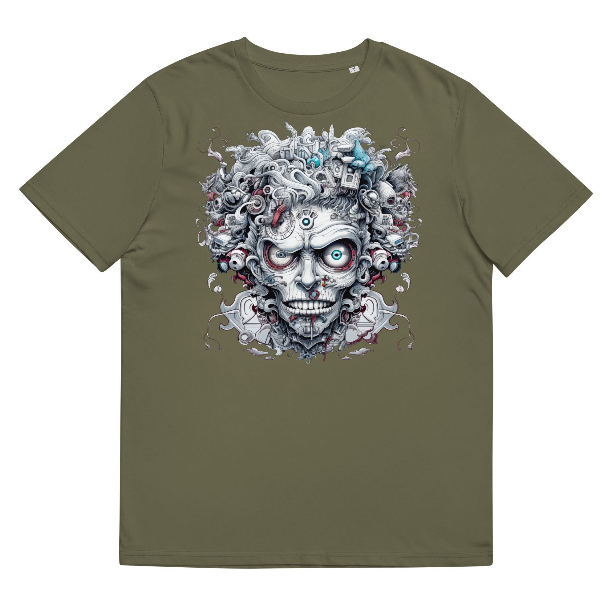 T-Shirt - Frontprint - Crazy Head