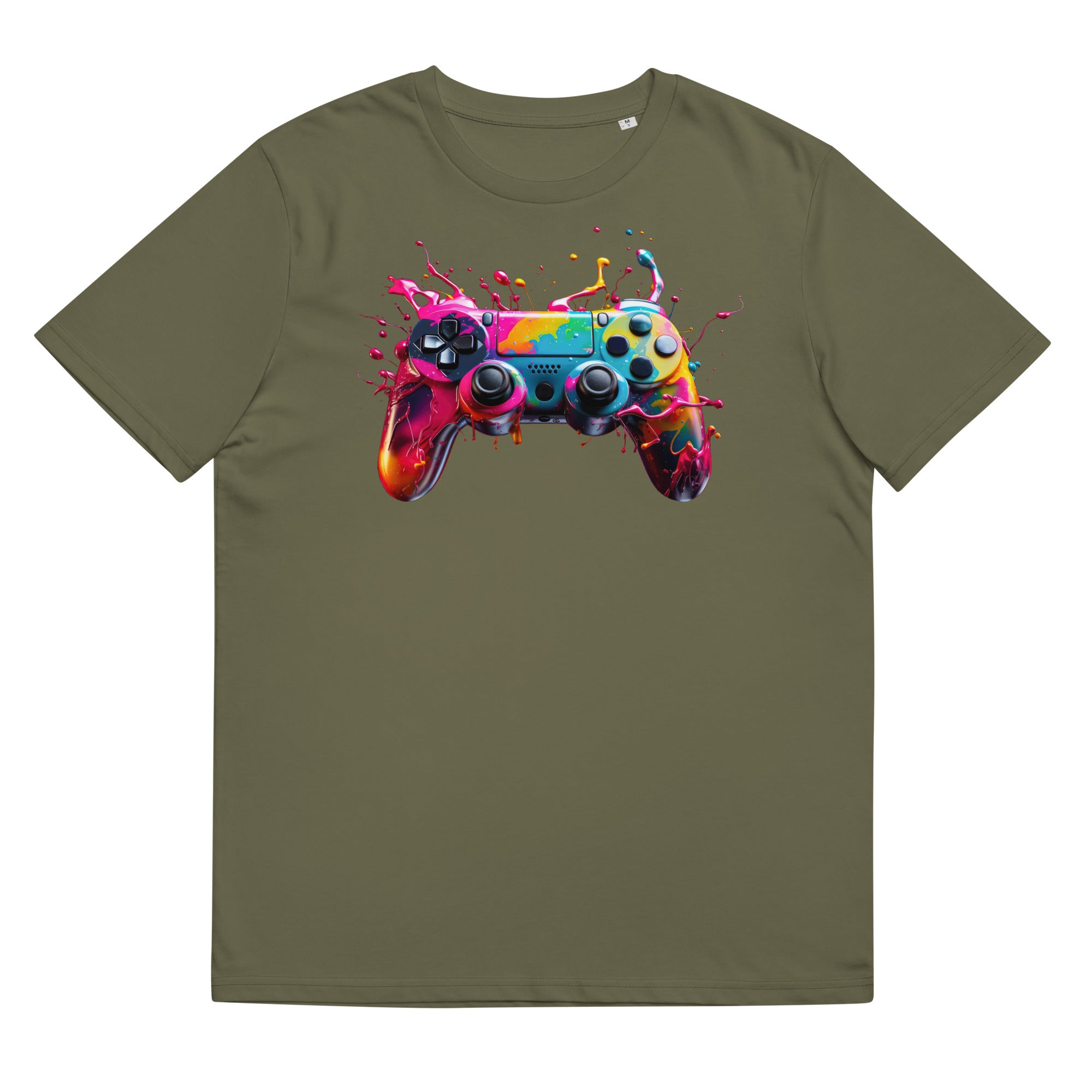 T-Shirt - Frontprint - Joypad in many colors