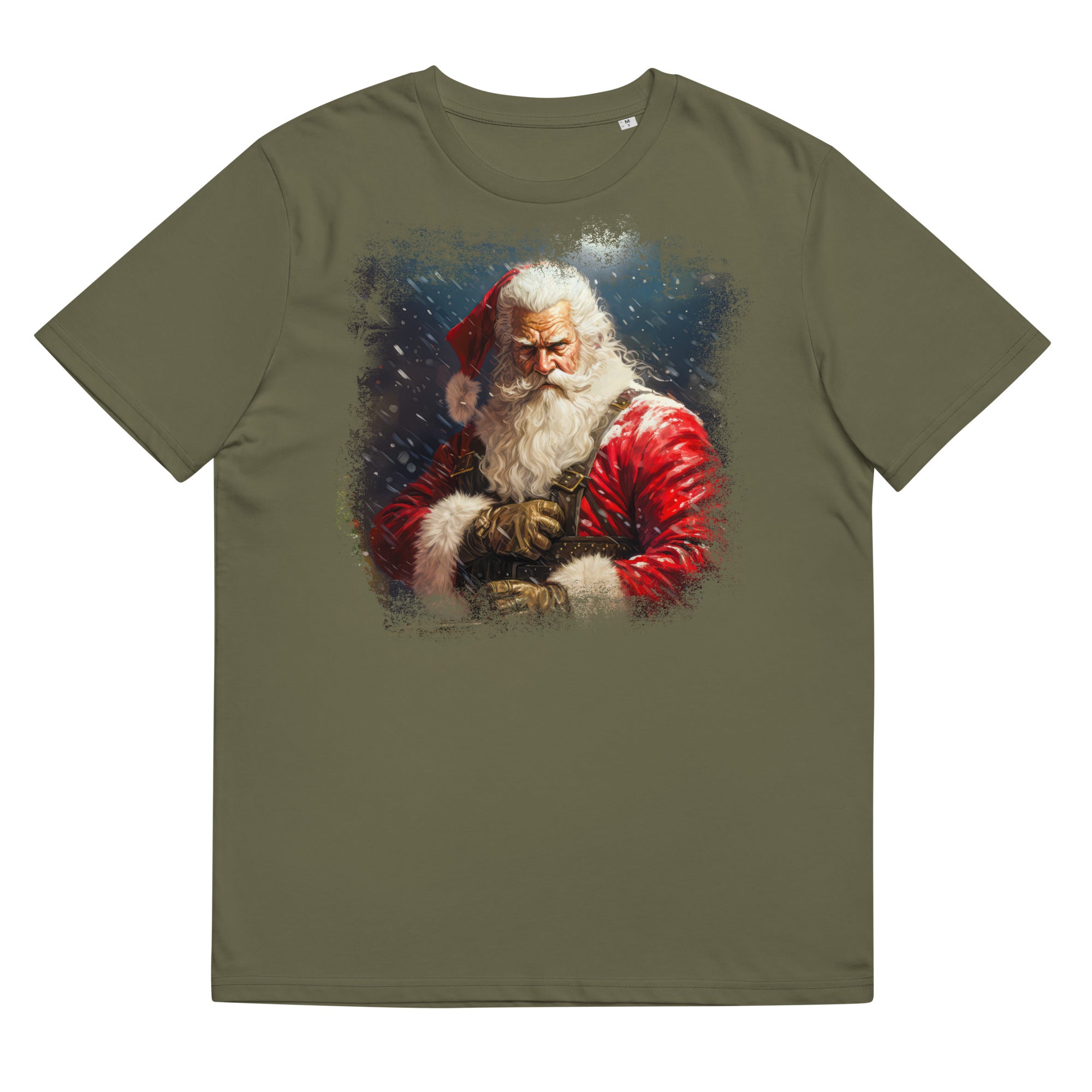 T-Shirt - Frontprint - Snowstorm Santa