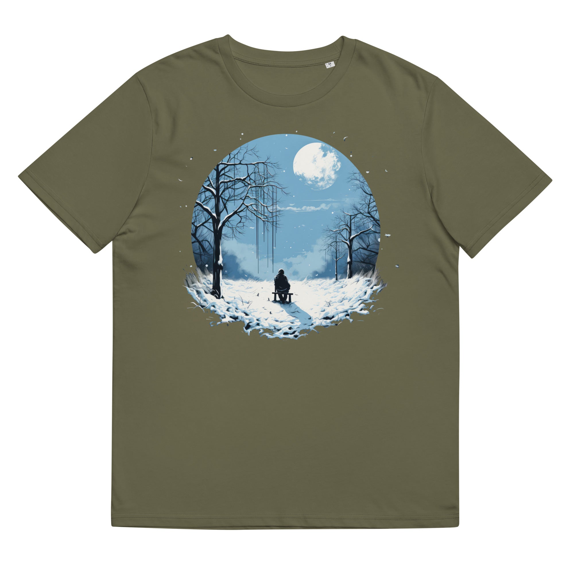 T-Shirt - Frontprint - Schneelandschaft