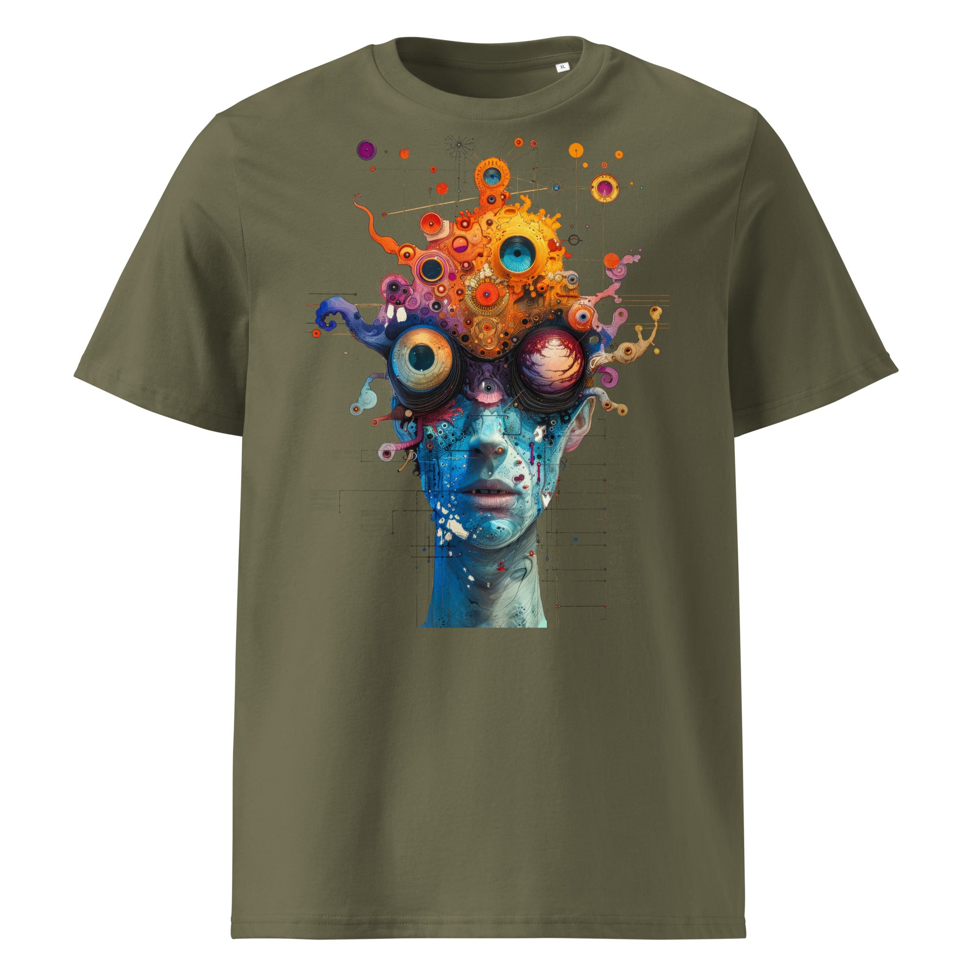 T-Shirt - Frontprint - Crazy