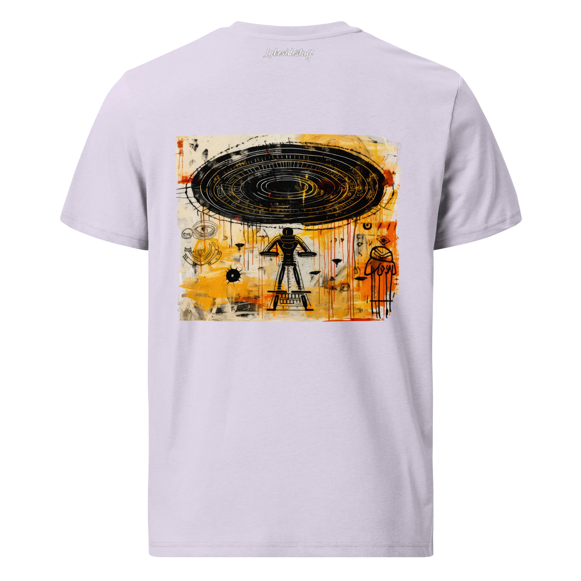 Backprint - UFO hieroglyphs