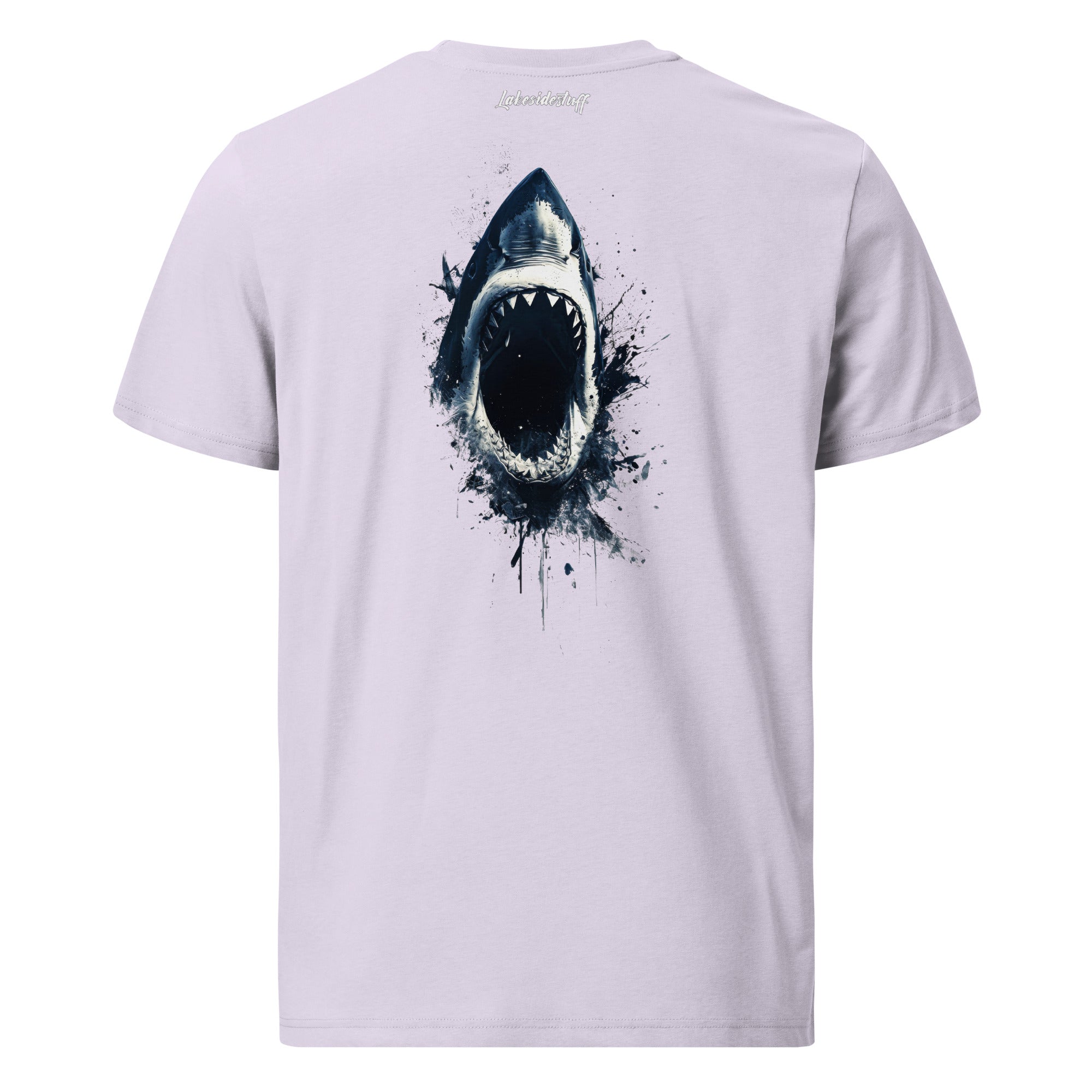 T-Shirt - Backprint - Shark attack