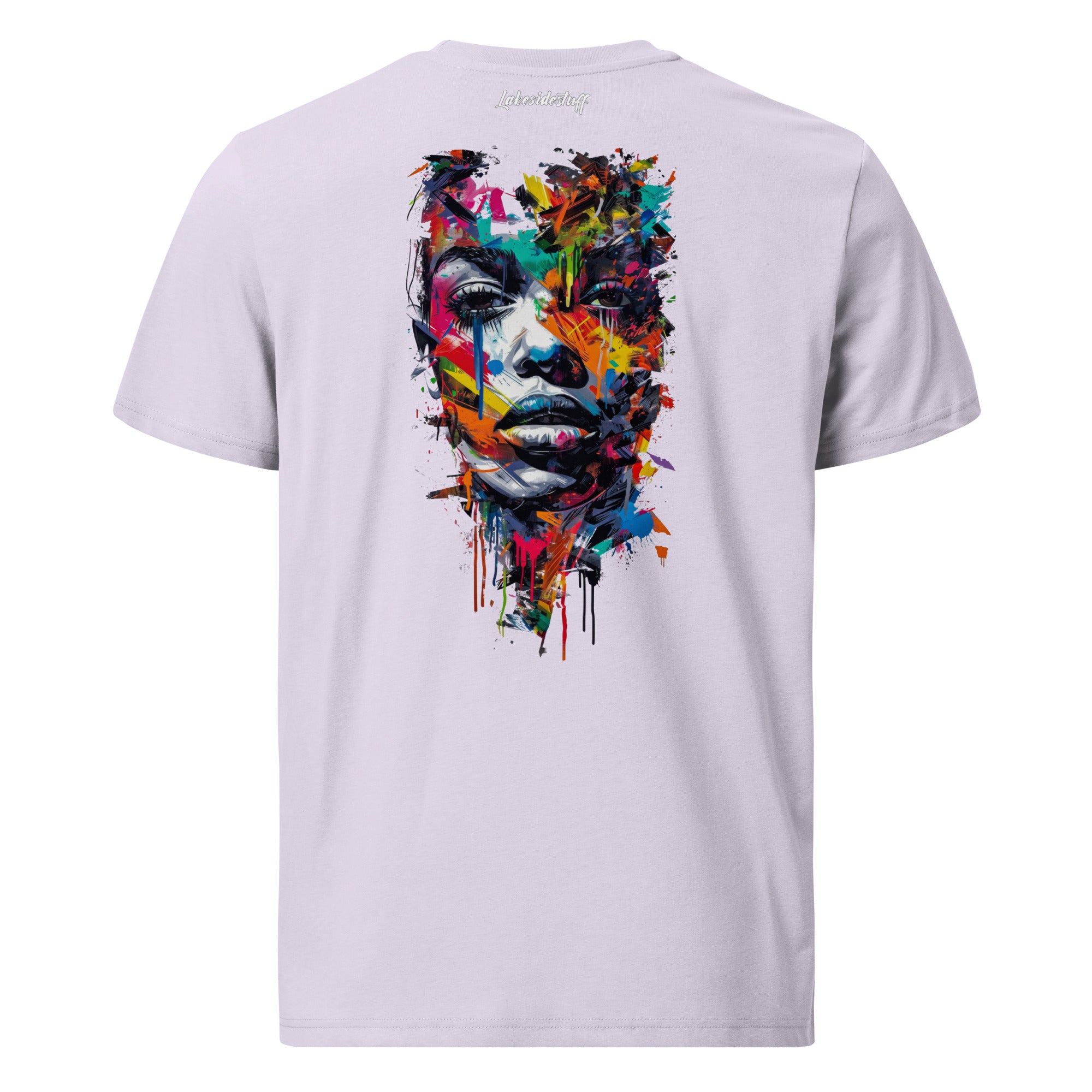 T-Shirt - Backprint - Colored Face