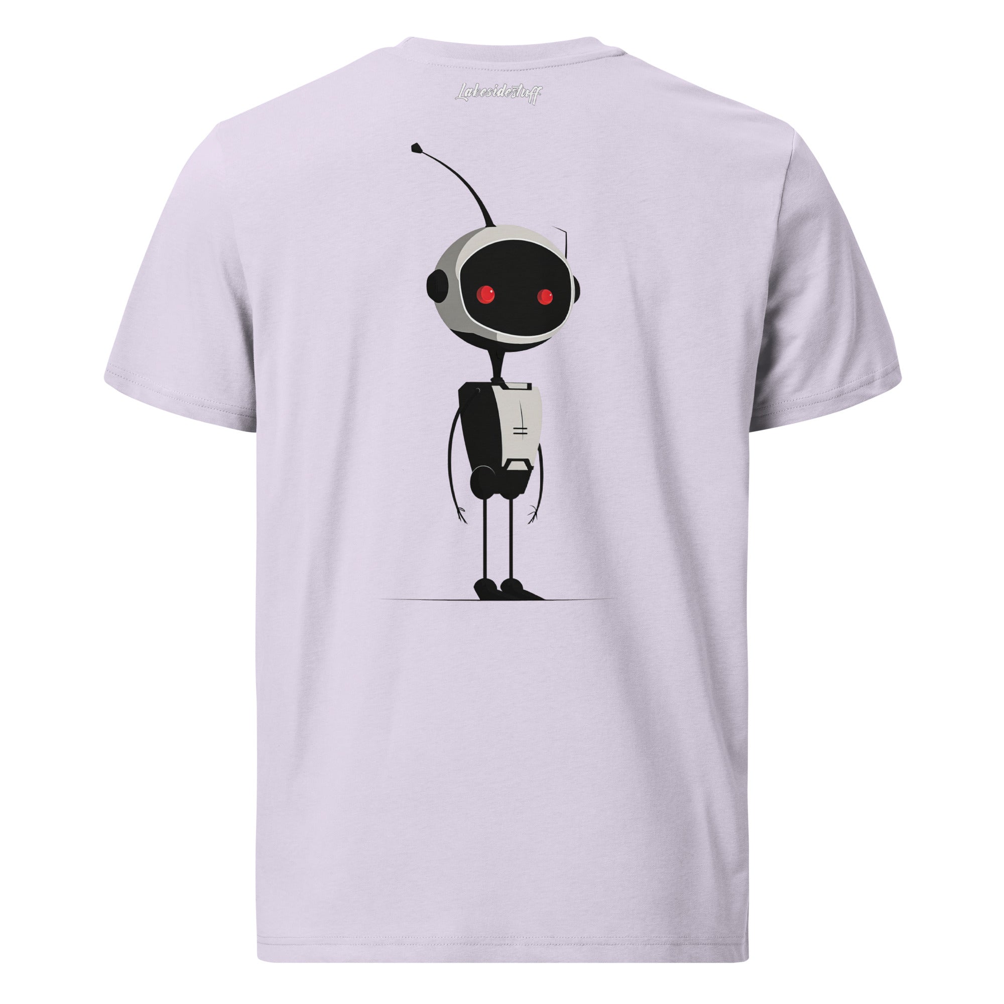 T-Shirt - Backprint - Robot red eye