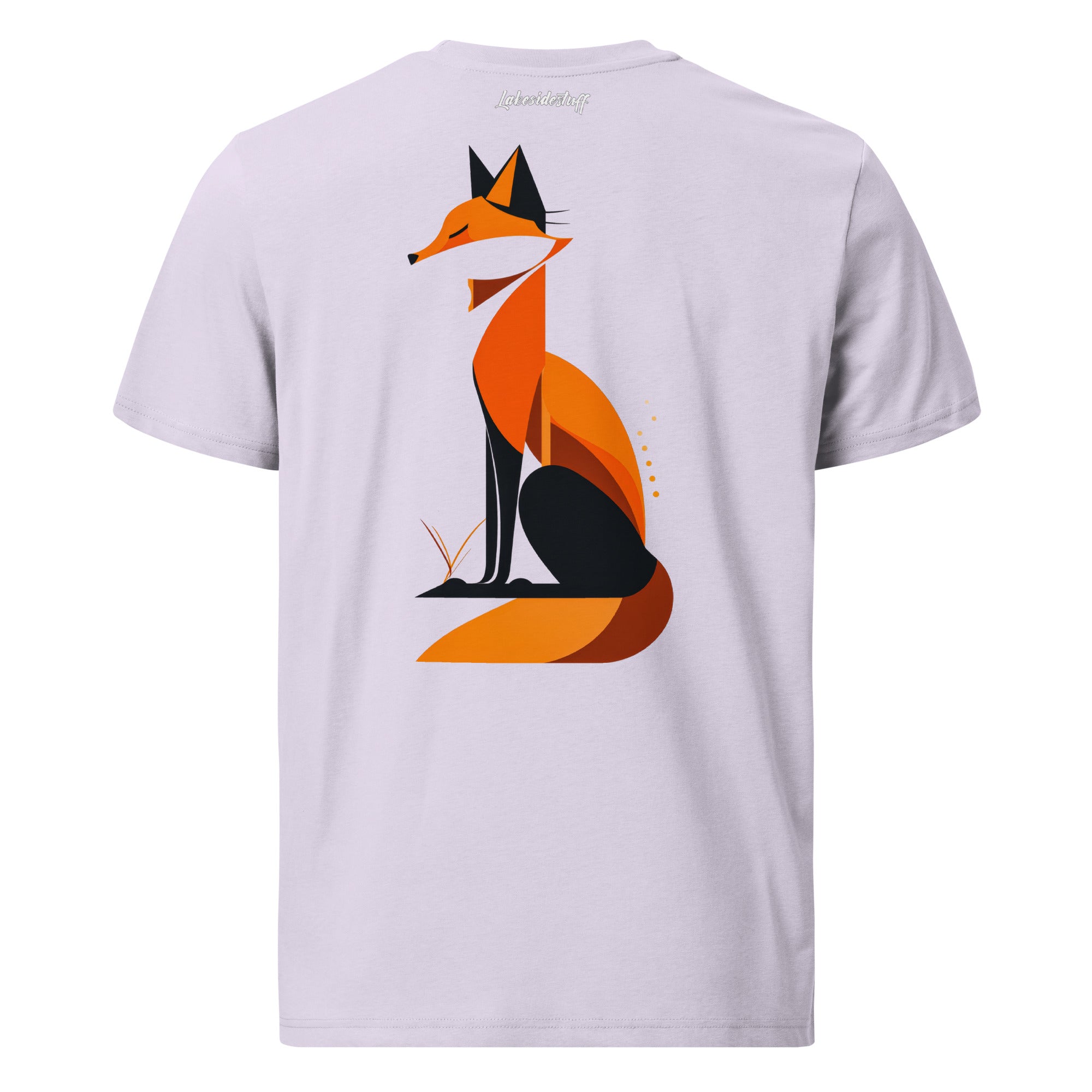 T-Shirt - Backprint - Orange Fox