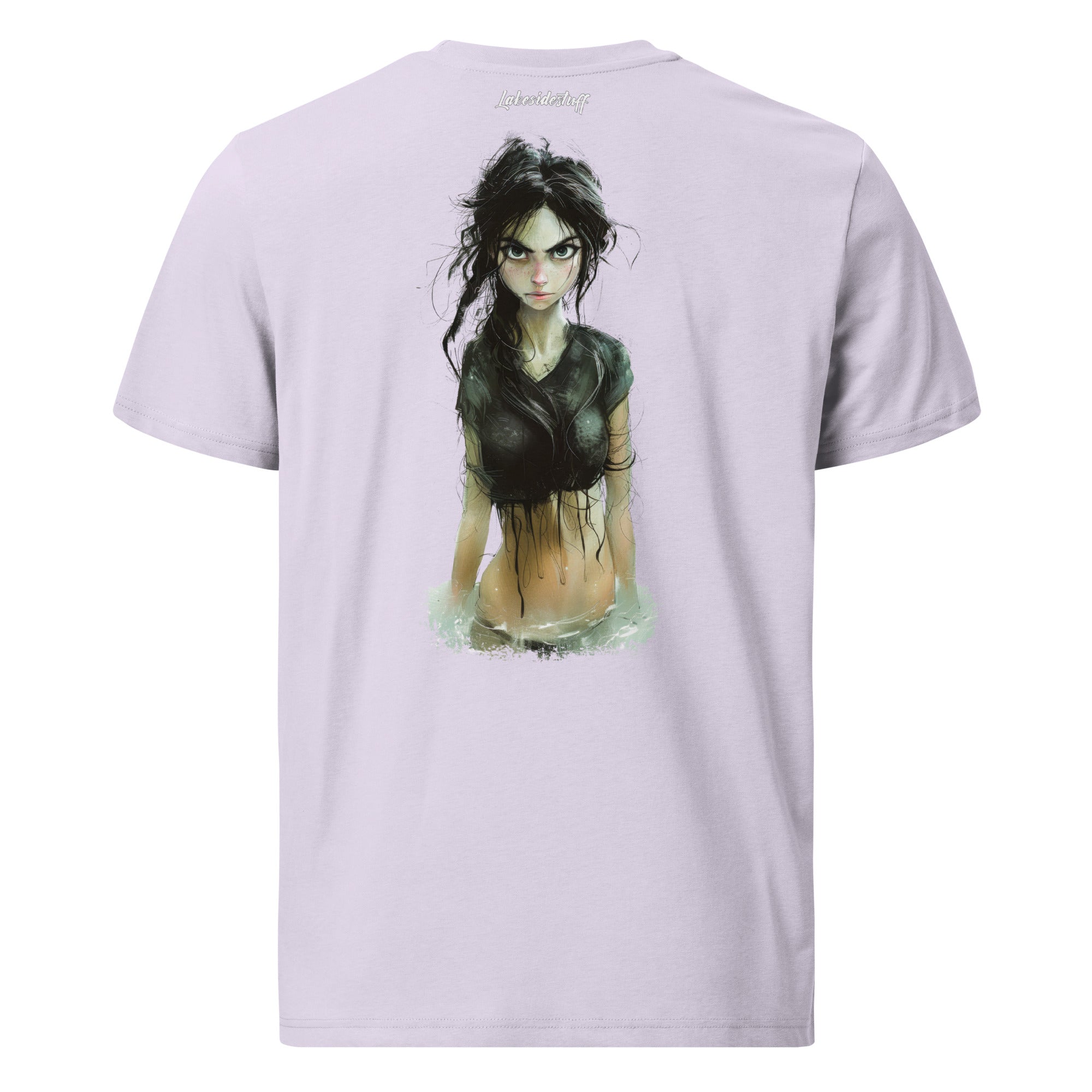 T-Shirt - Backprint - Angry Girl