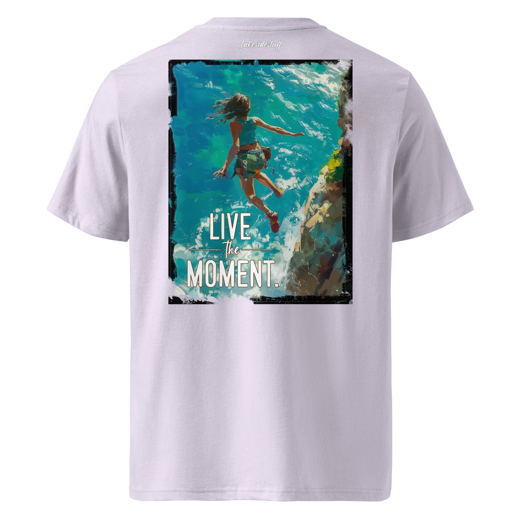 T-Shirt - Backprint - Live the moment