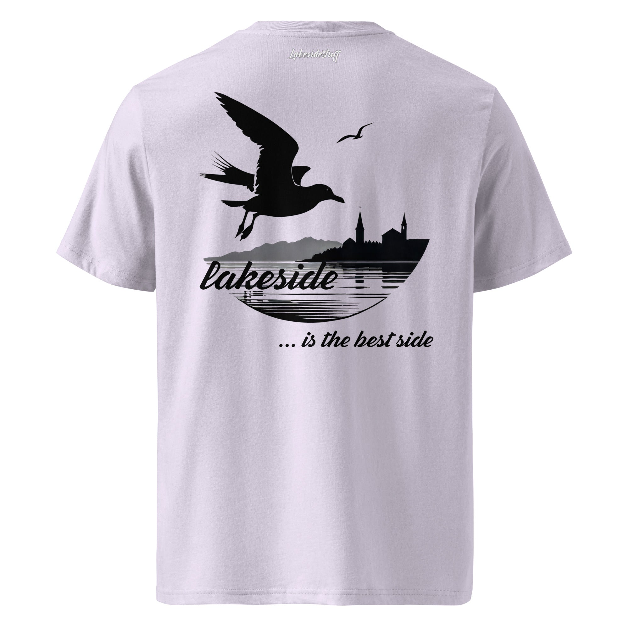 T-Shirt - Backprint - Lakeside is the best side