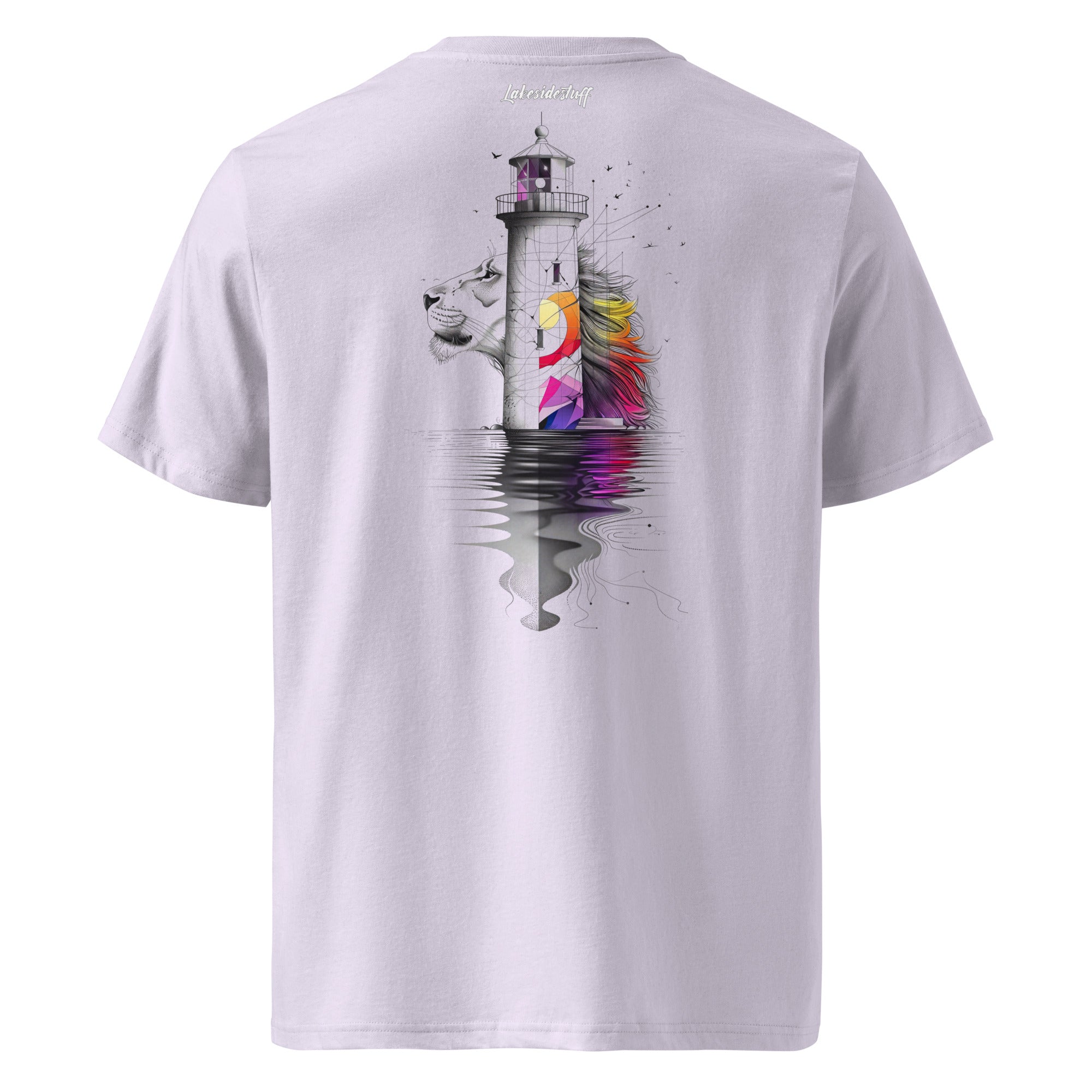 T-Shirt - Backprint - Lighthouse and Lion