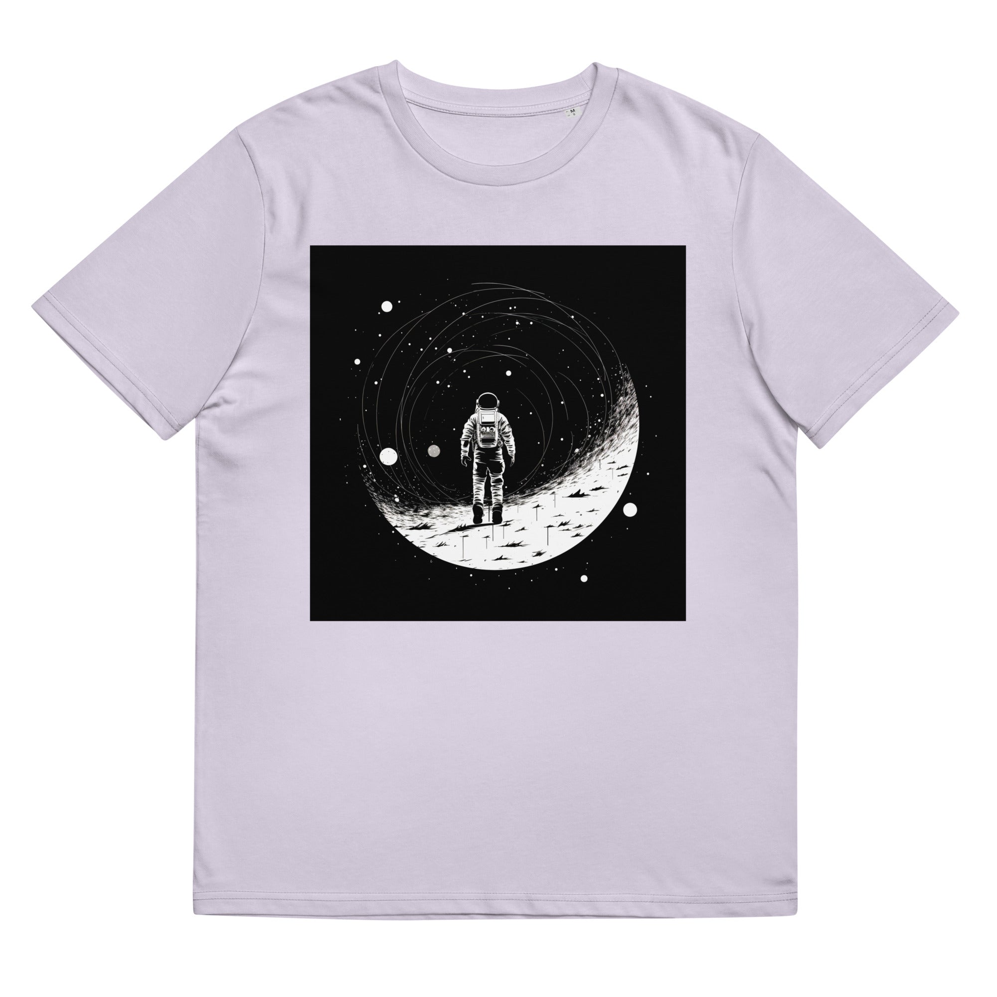 T-Shirt - Frontprint - Astronaut auf einem Planet