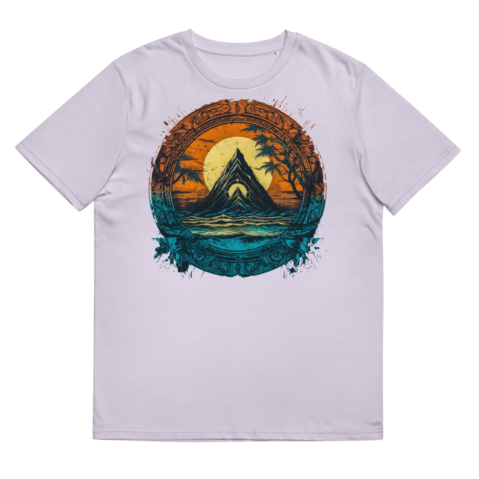 Ocean mountain emblem