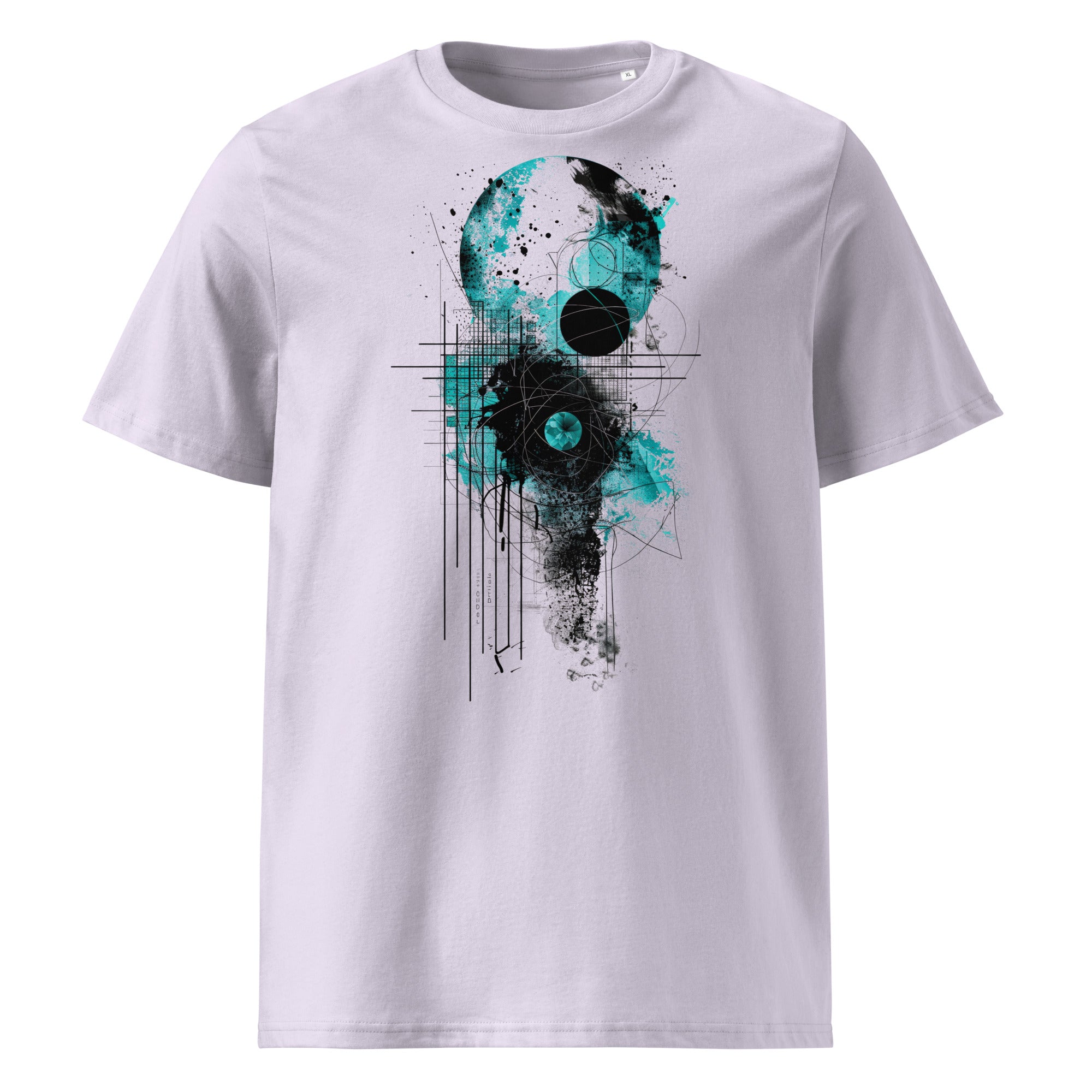 T-shirt - front print - Turquoise Moon