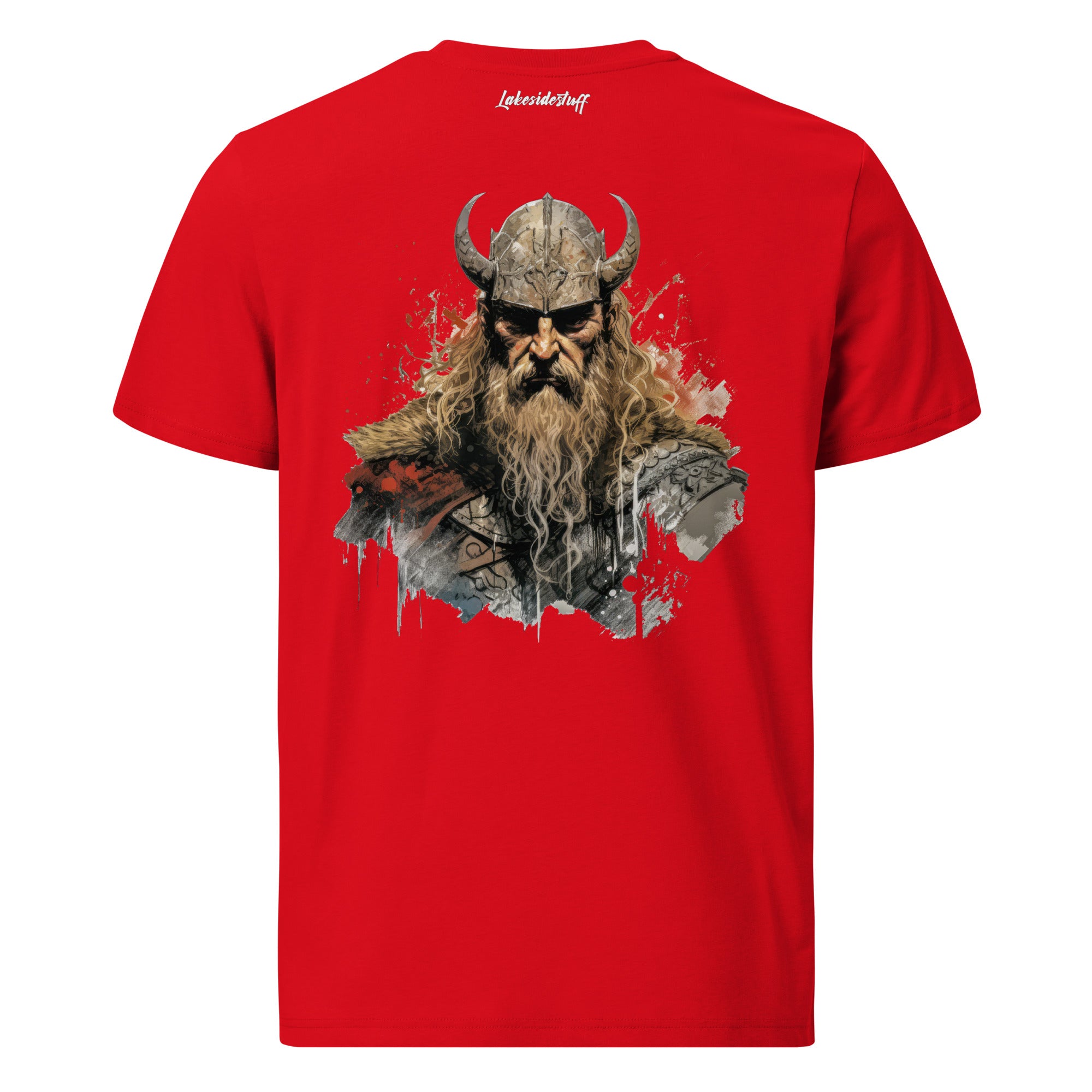 T-Shirt - Backprint - Wikinger Krieger