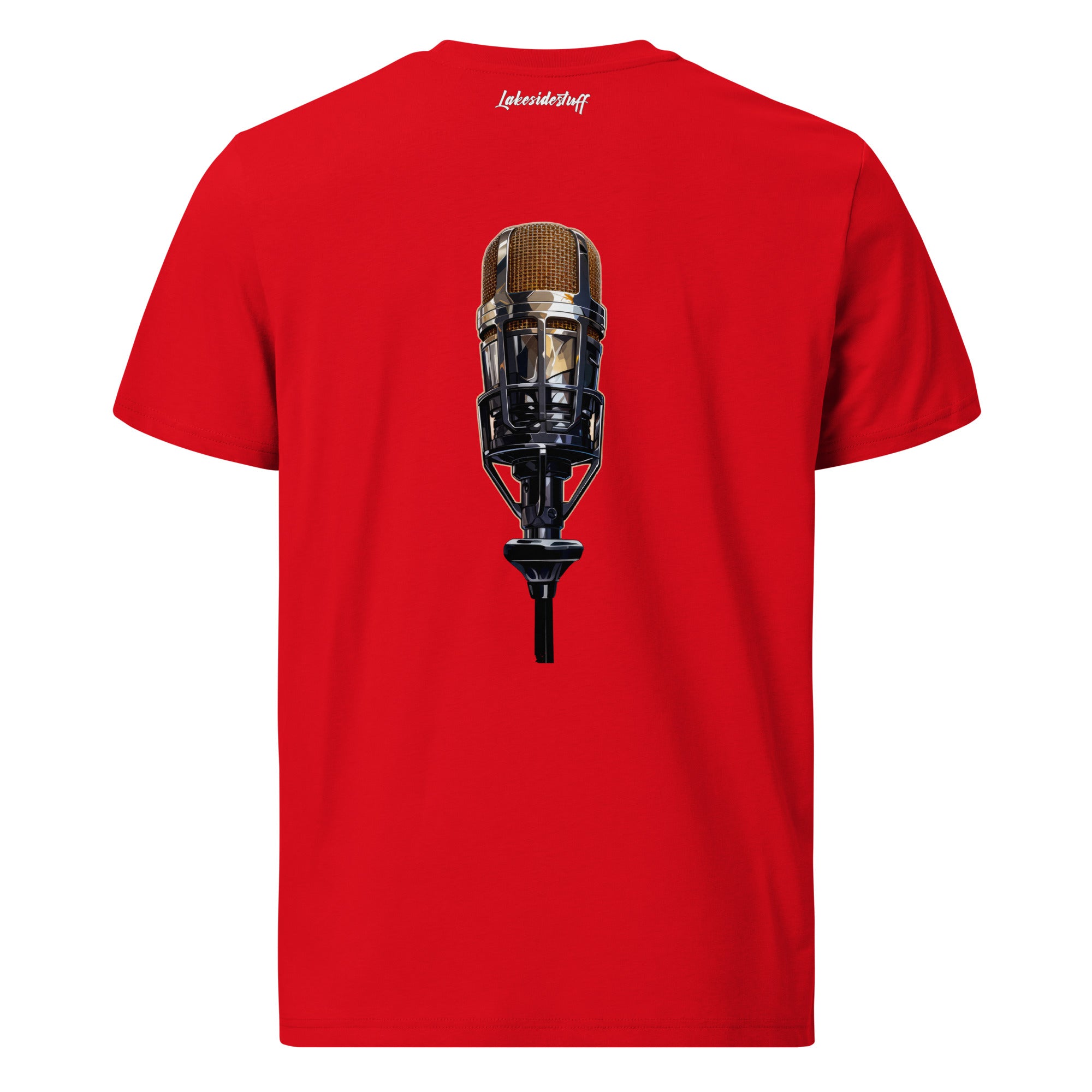 T-Shirt - Backprint - Microphone