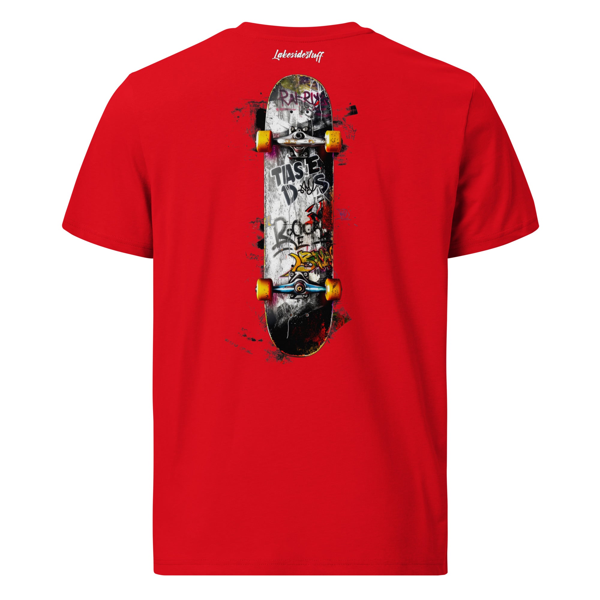 T-shirt - back print - skateboard