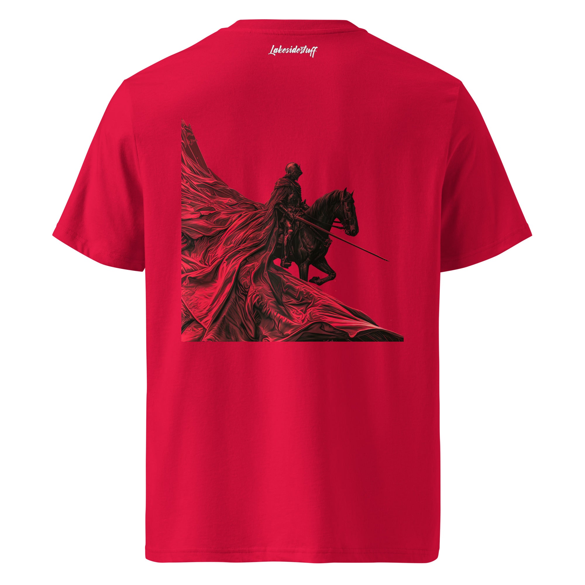 T-Shirt - Backprint - Red Knight