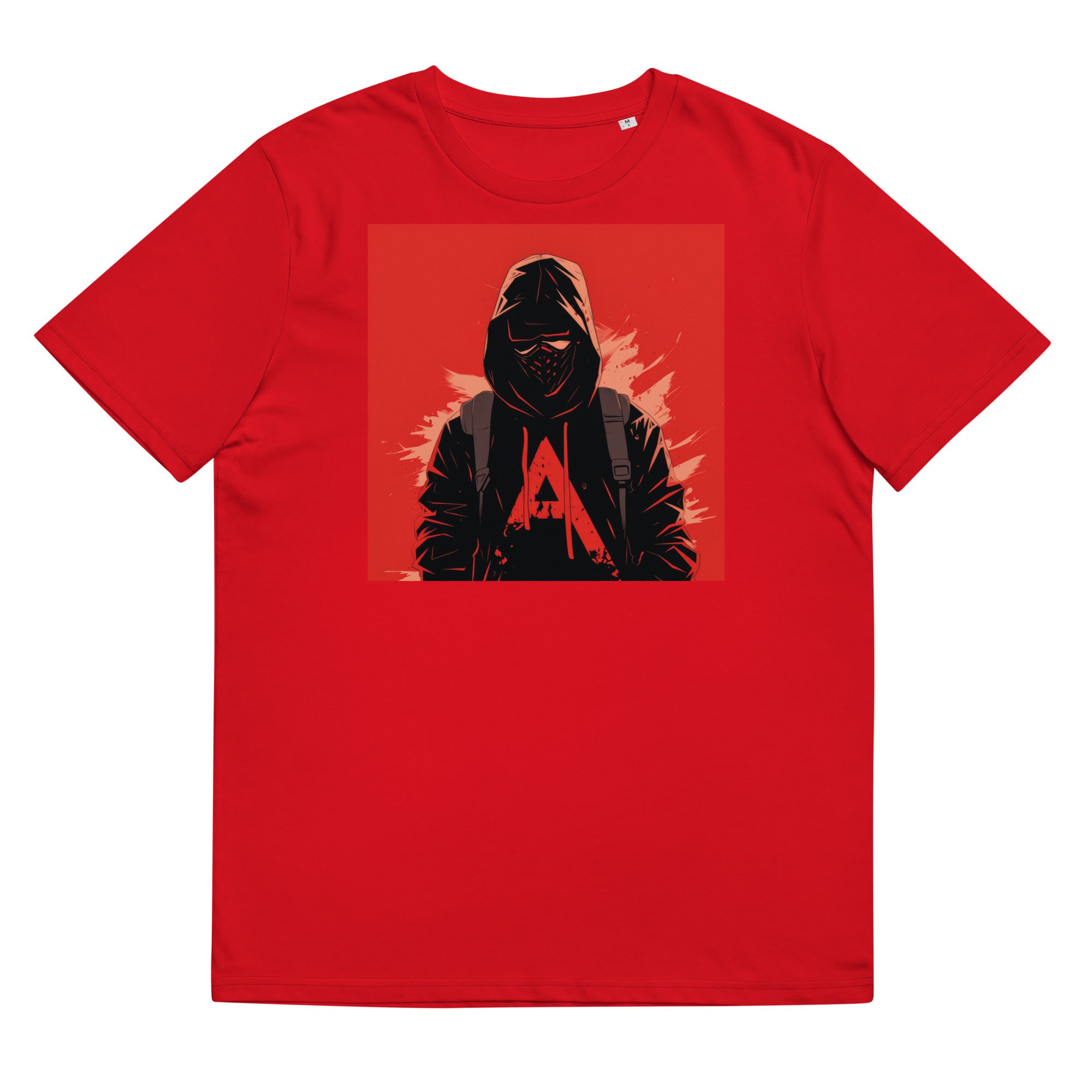 T-Shirt - Frontprint - Man in Hoodie - Anarchy