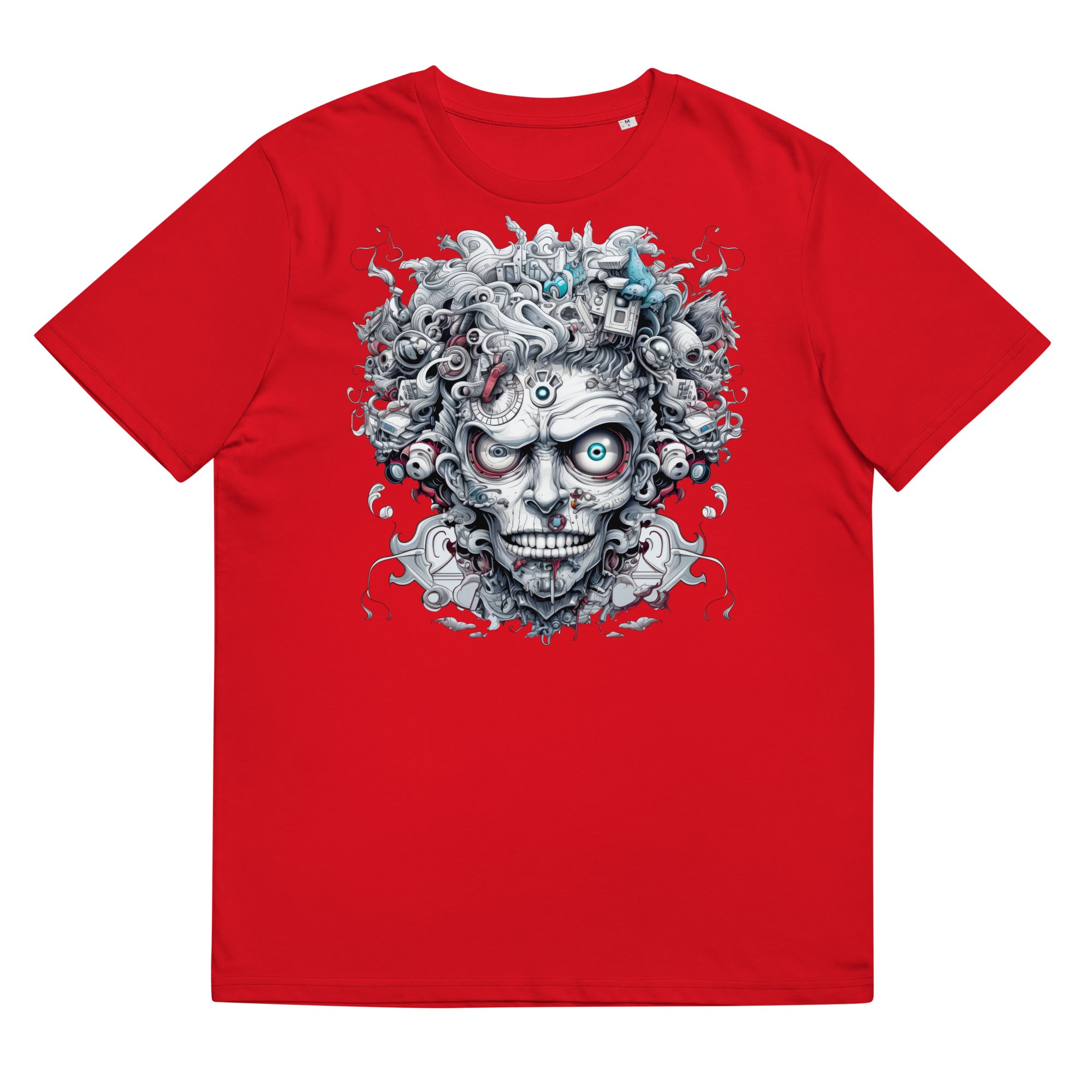 T-Shirt - Frontprint - Crazy Head