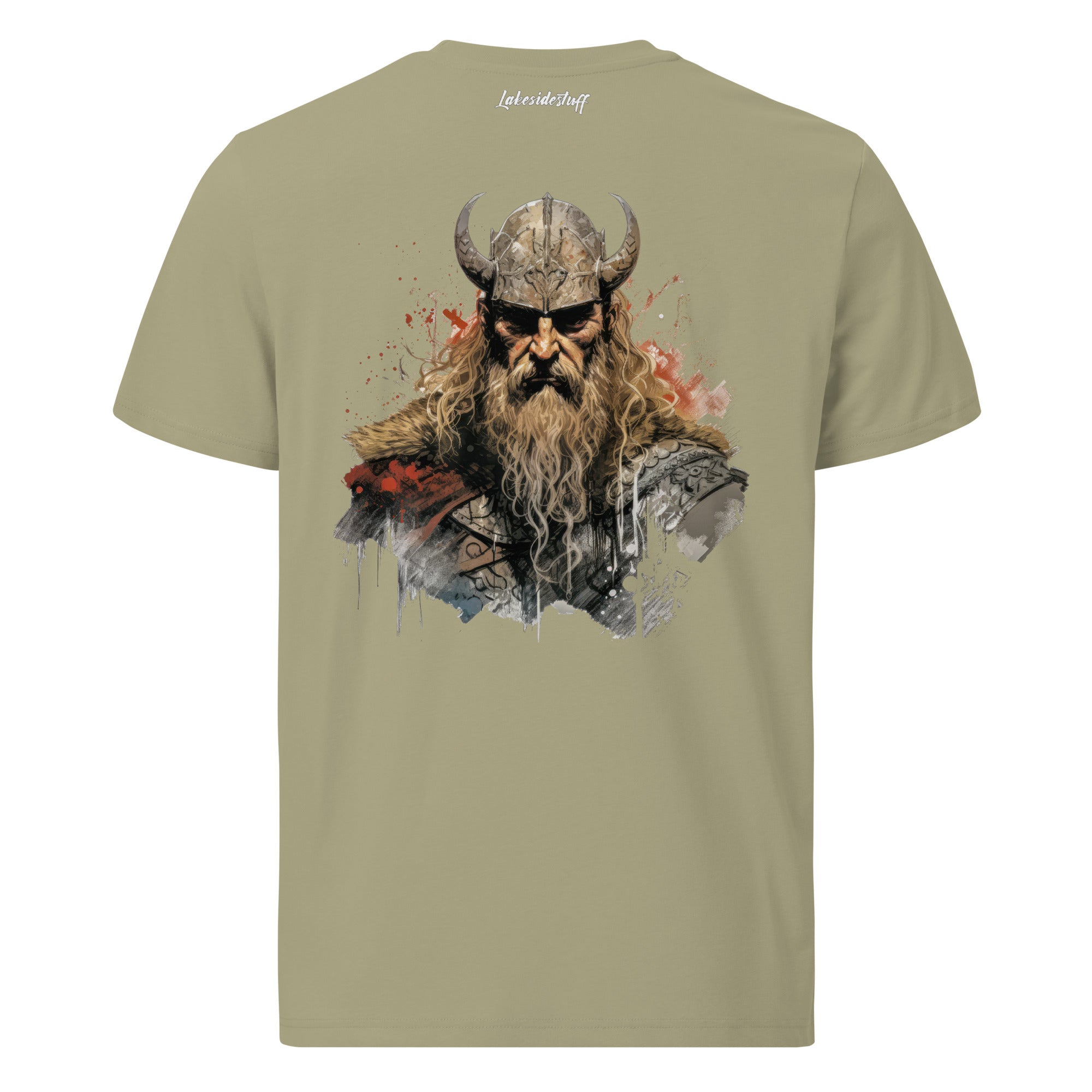 T-Shirt - Backprint - Wikinger Krieger