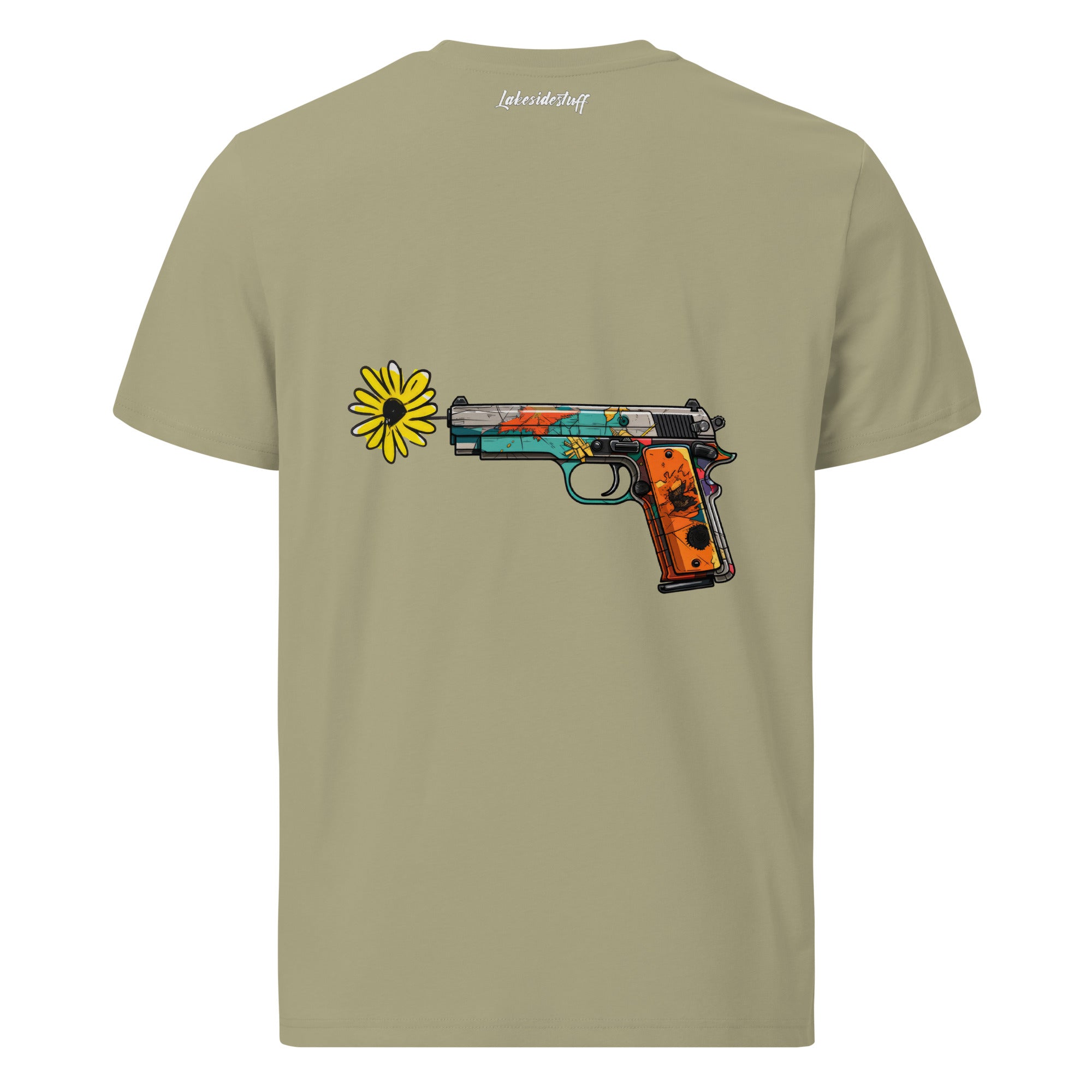 T-Shirt - Backprint - Flowergun