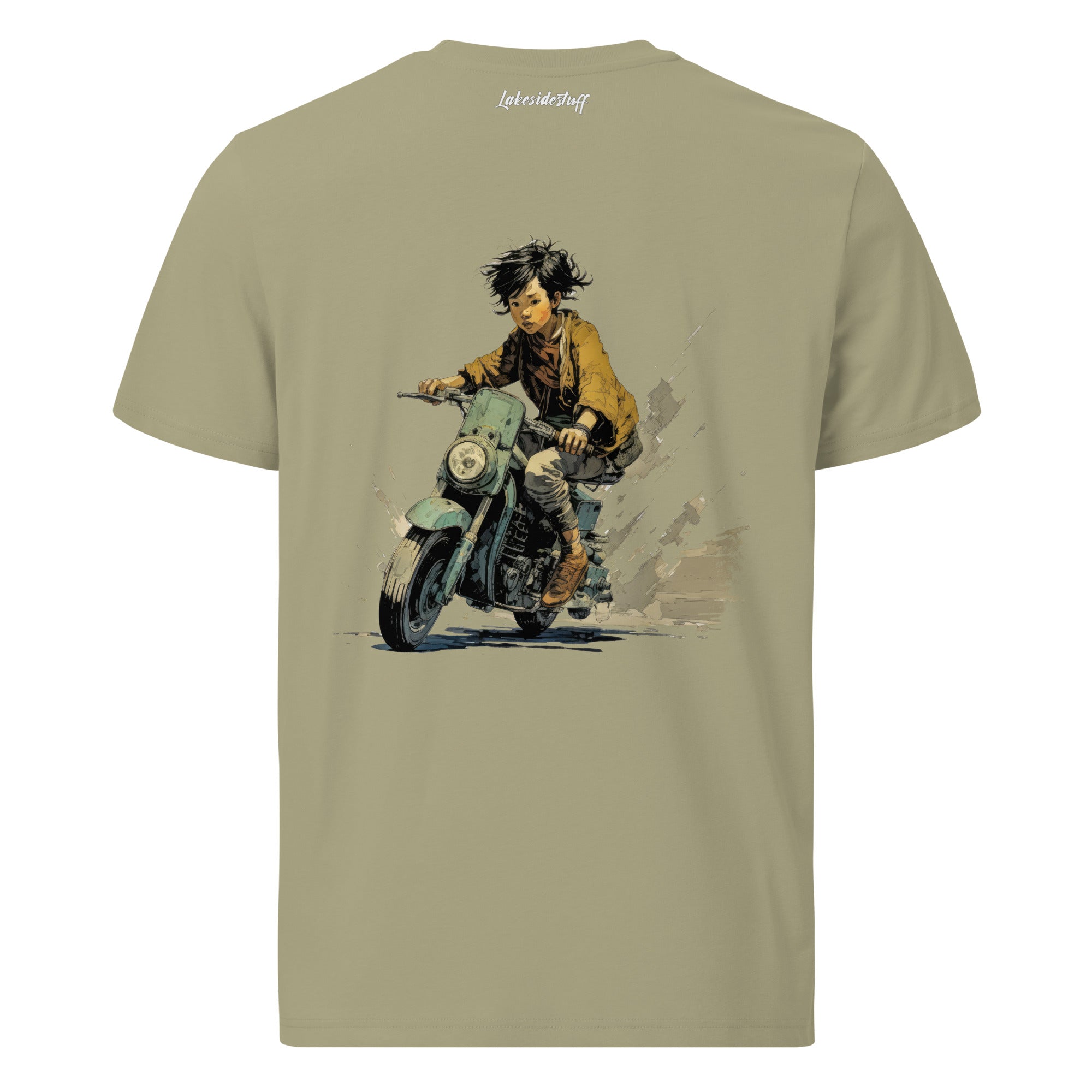 T-Shirt - Backprint - Scooter Girl