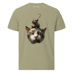 T-Shirt - Backprint - Mouse on Cat