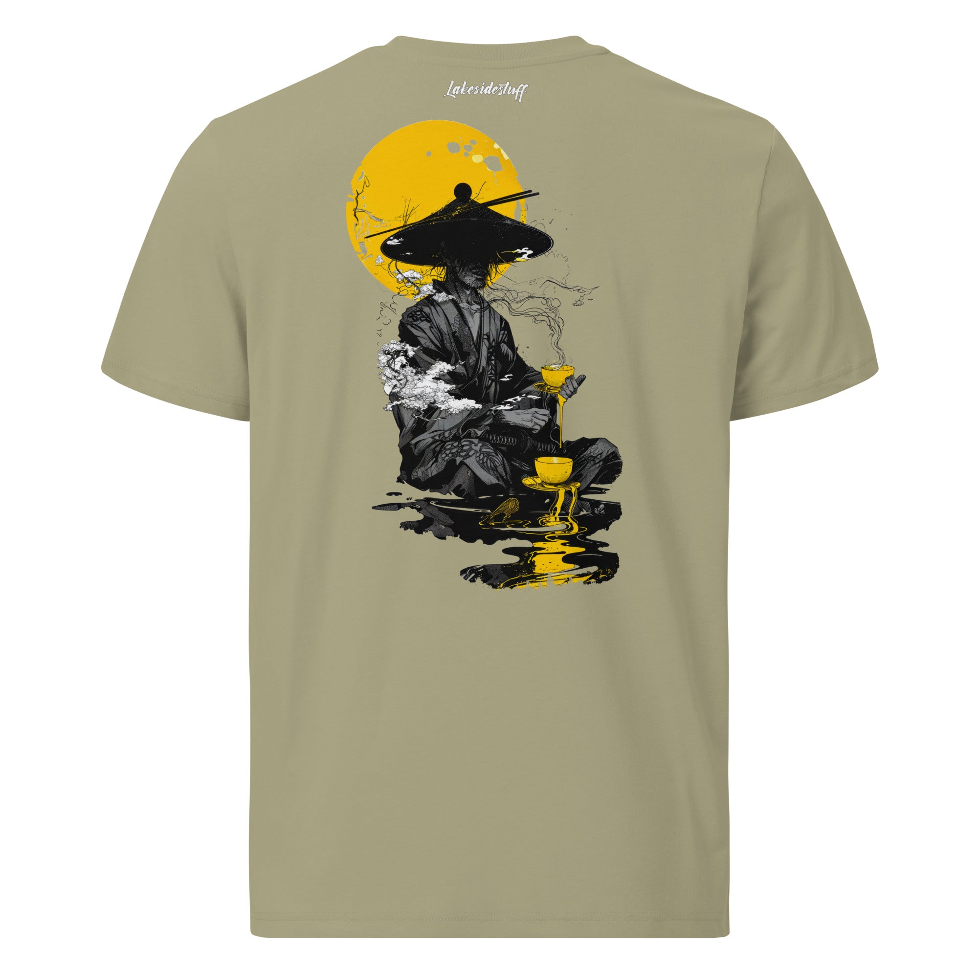 T-shirt - Backprint - Samurai Tea