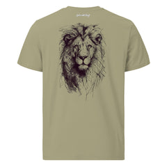 T-Shirt - Backprint - Lion line art