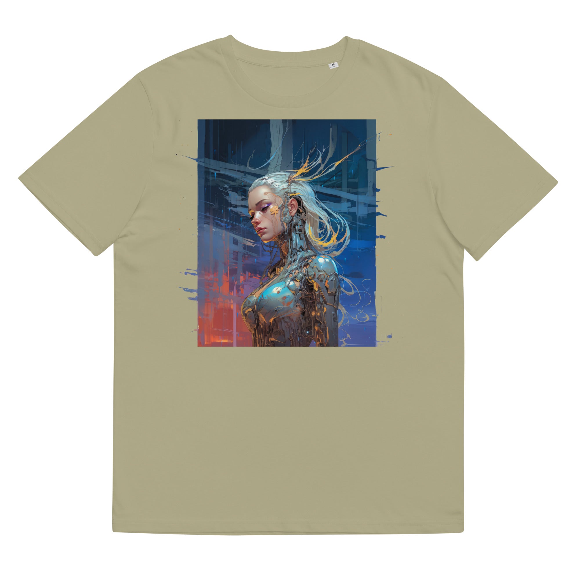 T-Shirt - Frontprint - Cyberpunk Lady