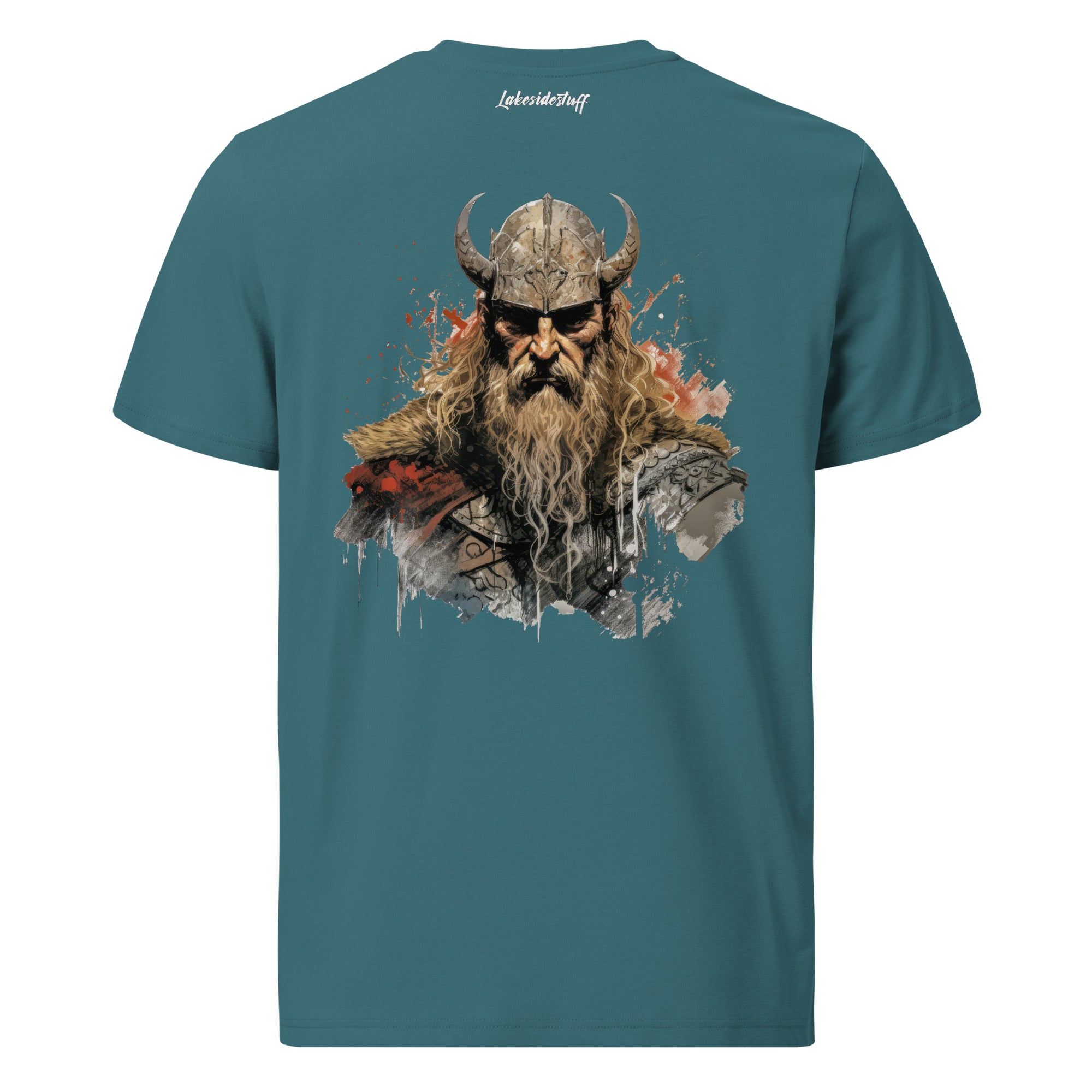 T-Shirt - Backprint - Wikinger Krieger