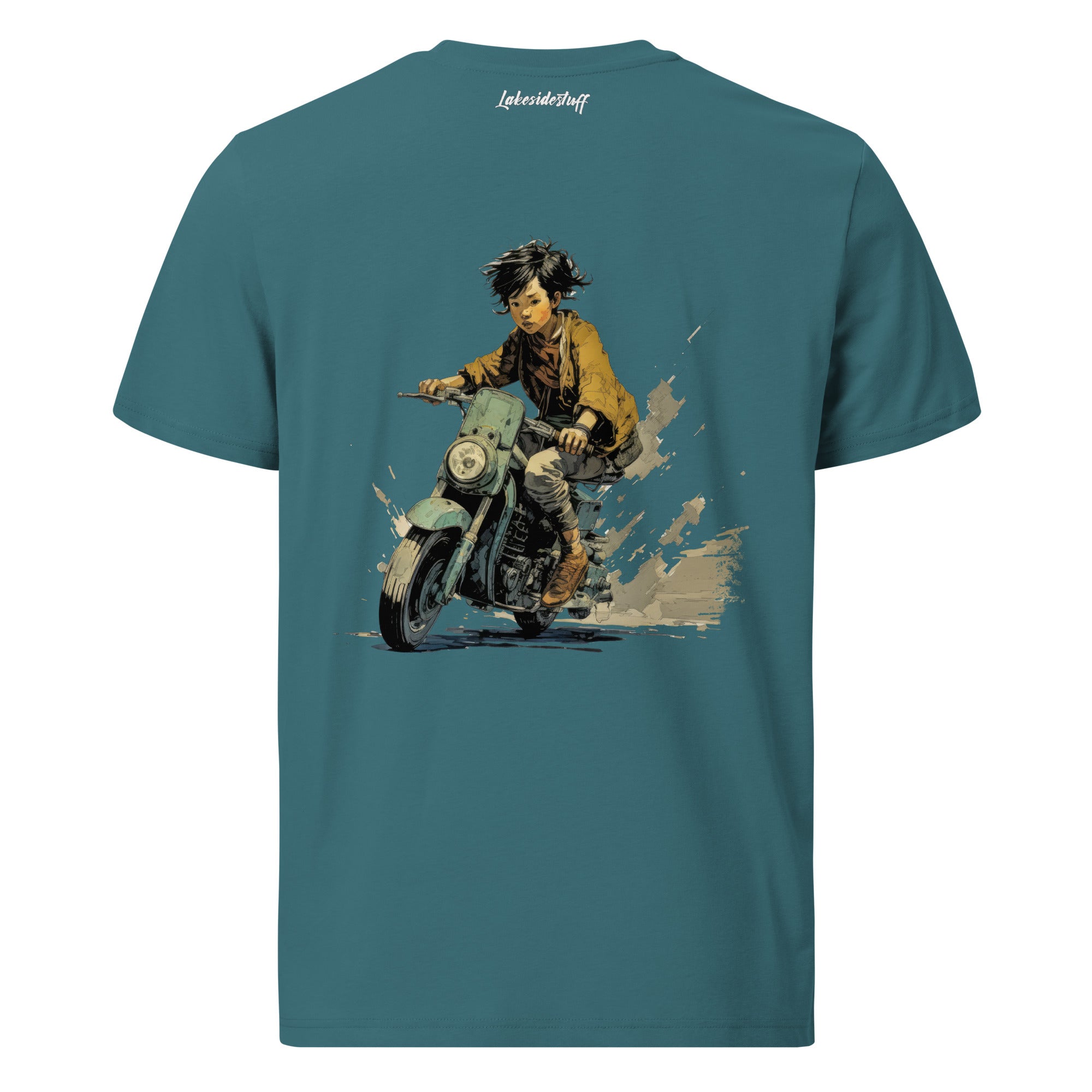 T-Shirt - Backprint - Scooter Girl