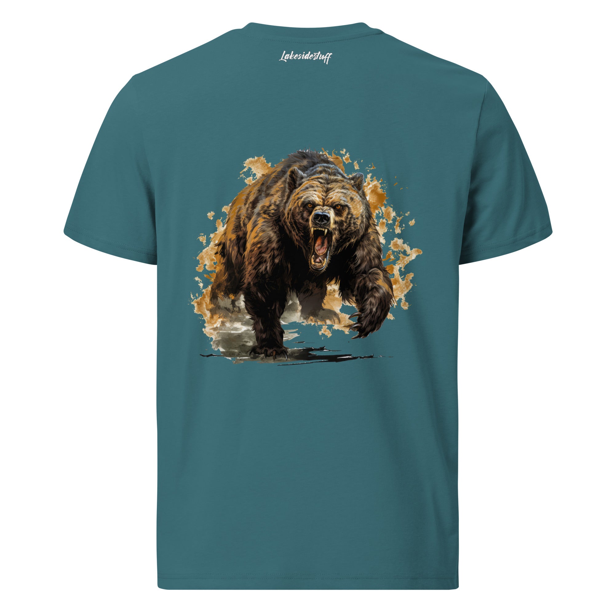 T-Shirt - Backprint - Angry bear