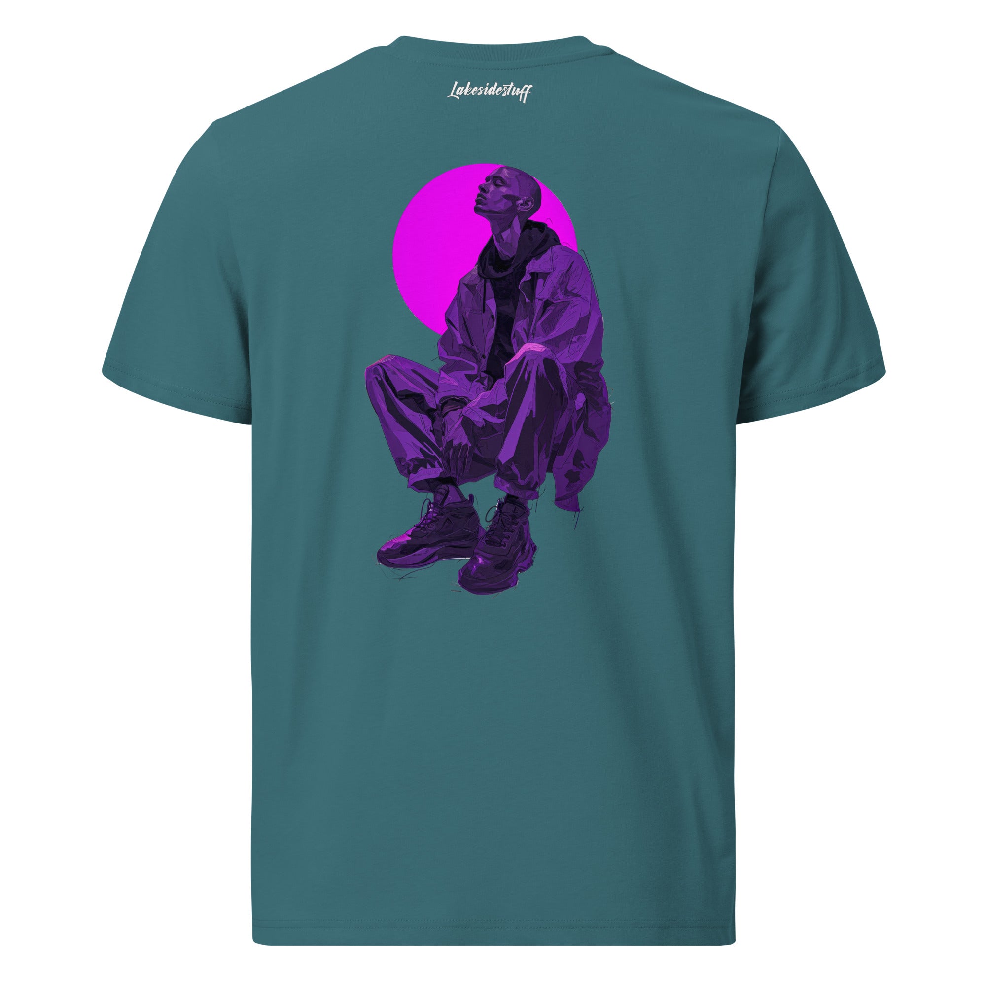 T-Shirt - Backprint - Purple Dreams