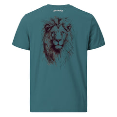 T-Shirt - Backprint - Lion line art