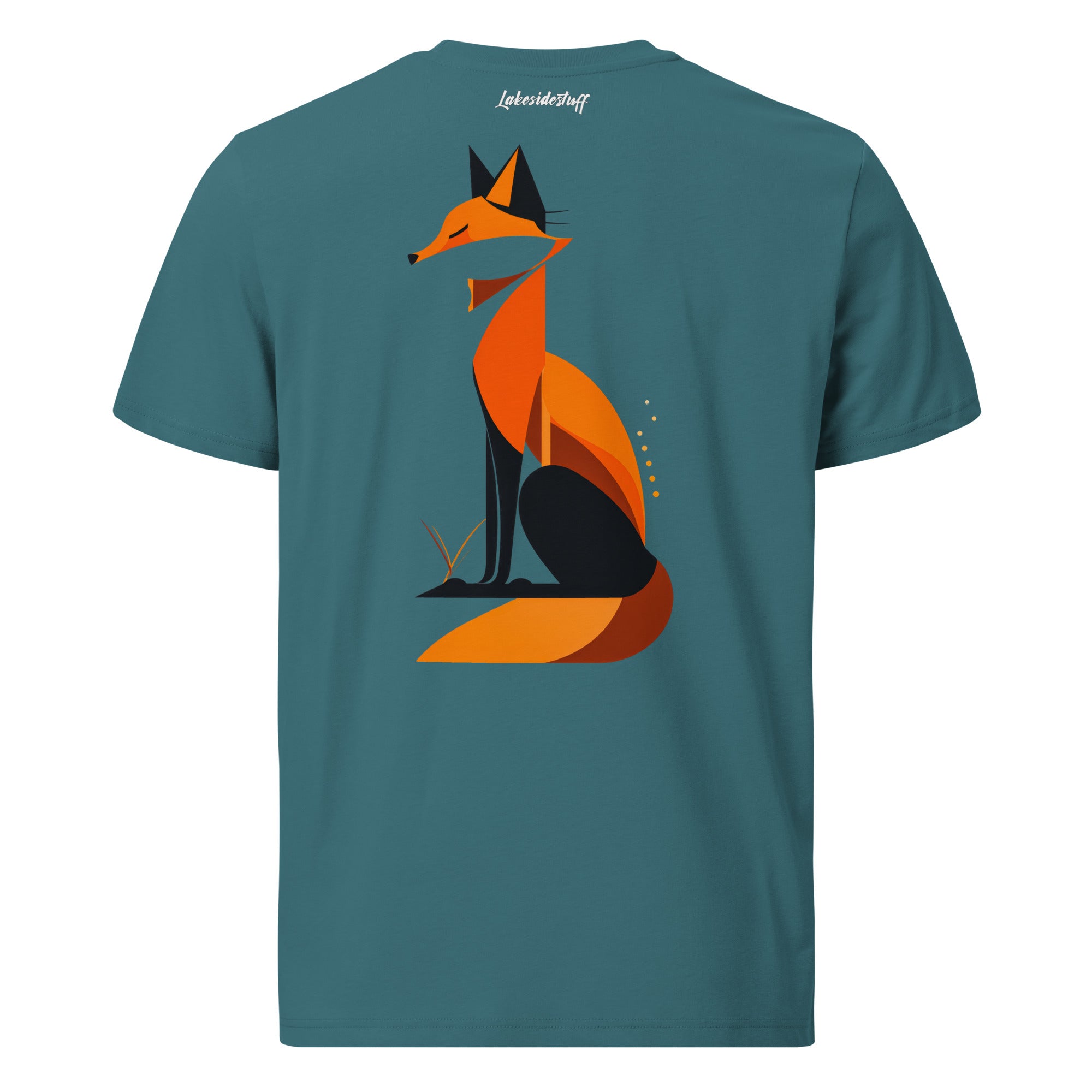 T-Shirt - Backprint - Orange Fox