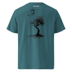 T-Shirt - Backprint - Tree and Birds